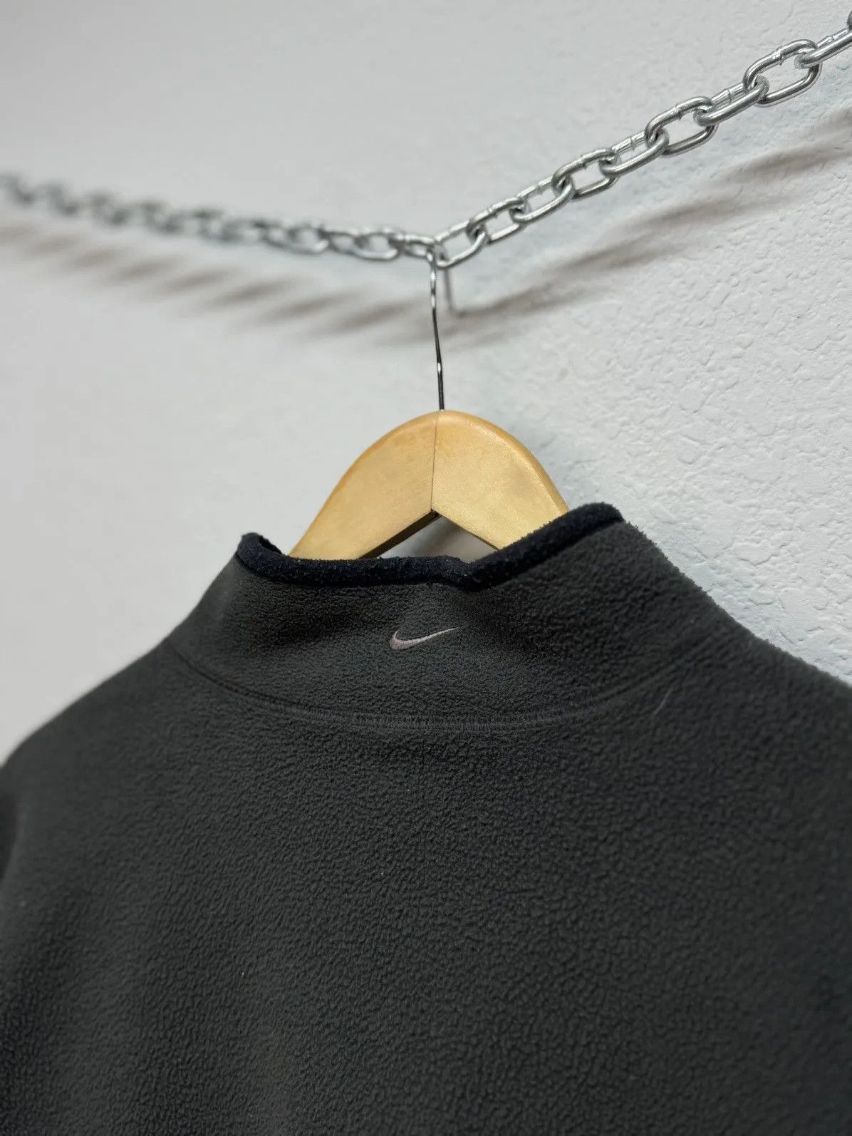 Nike Vintage 90s Nike 1/4 Zip Fleece Pullover Sweater Size US L / EU 52-54 / 3 - 13 Thumbnail