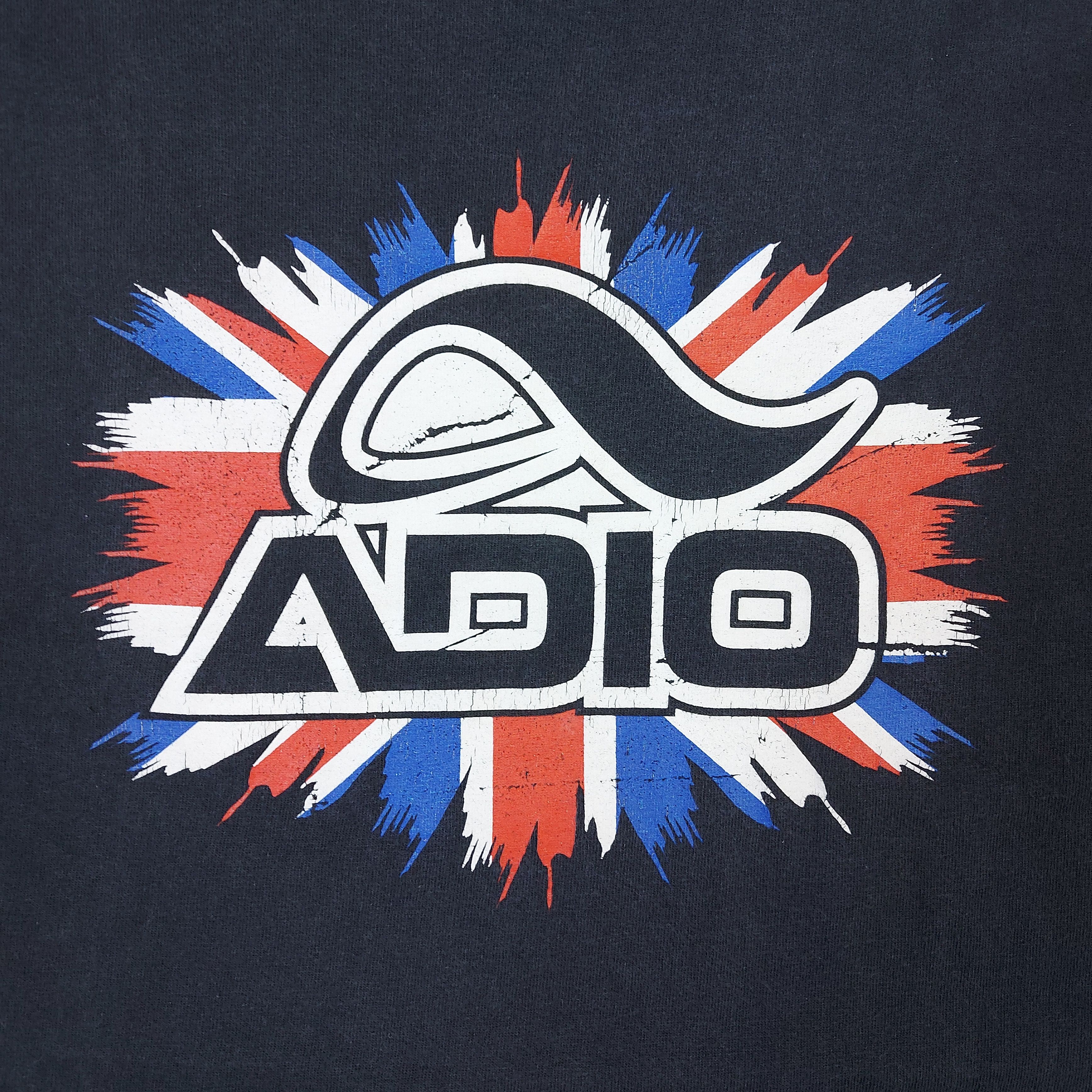 Osiris Vintage ADIO Brian Sumner Union Jack British flag TEE Size US M / EU 48-50 / 2 - 4 Thumbnail