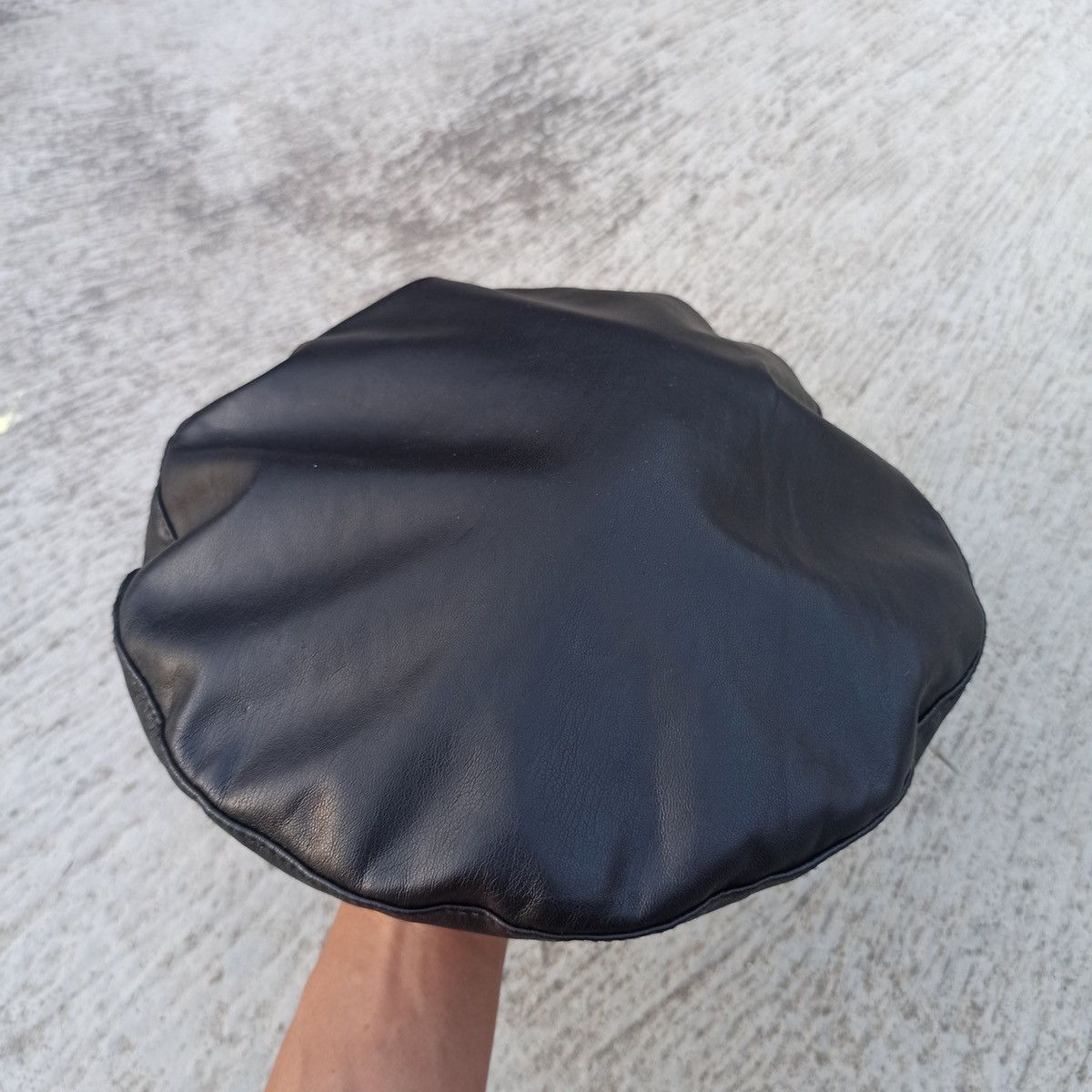 Leather Leather beret Size ONE SIZE - 6 Thumbnail