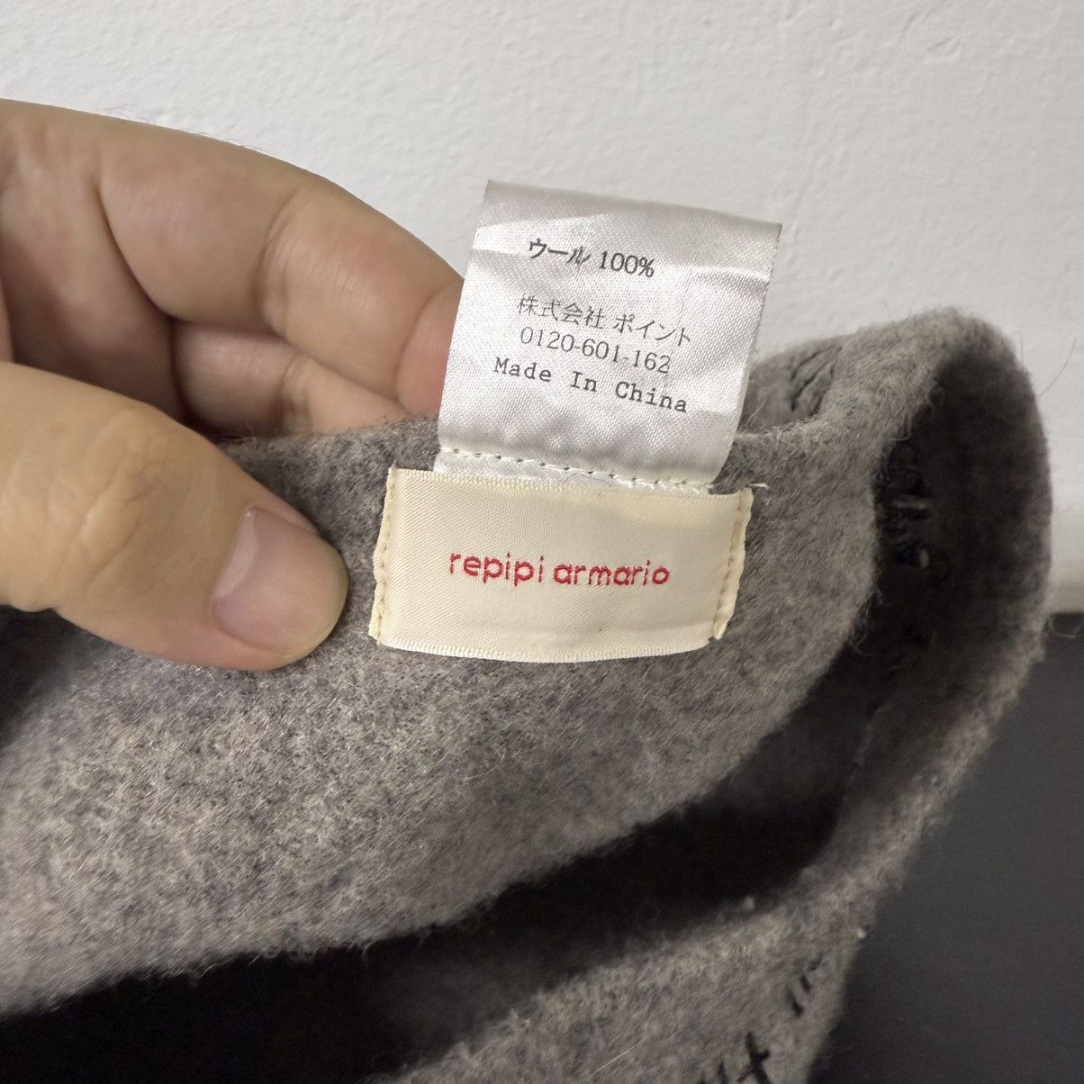 Japanese Brand Repipi Armario Wording Painter Hat Size ONE SIZE - 8 Thumbnail