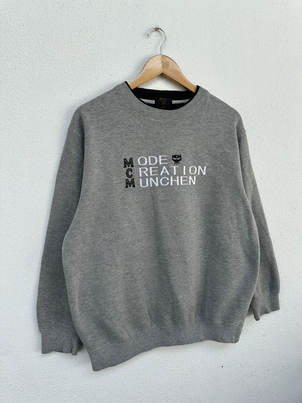 Designer × MCM Mcm Modern Creation Muchen Sweatshirt Size US L / EU 52-54 / 3 - 3 Thumbnail