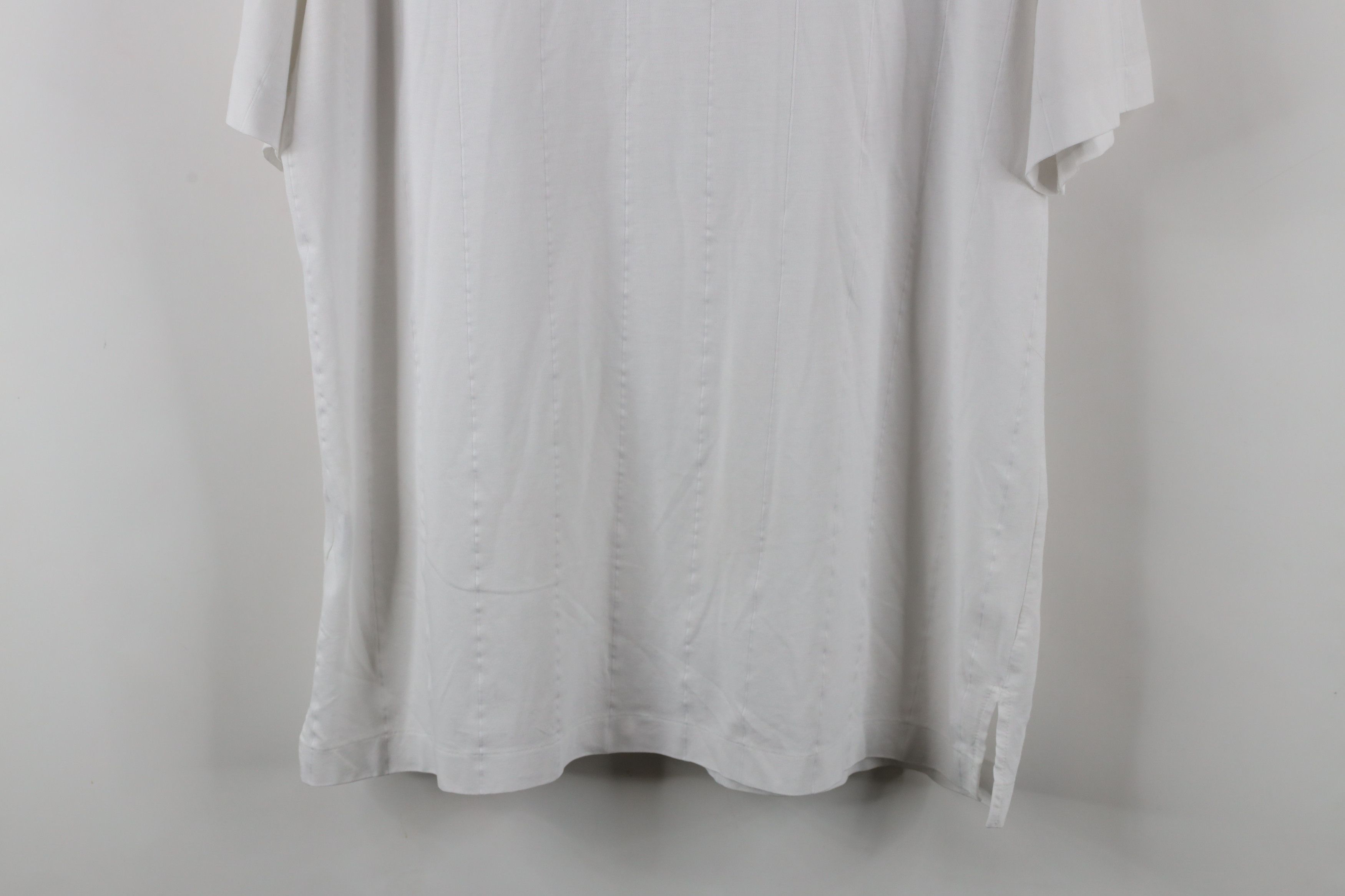 Vintage Vintage 90s Streetwear Striped Sheer Collared Polo Shirt Size US XL / EU 56 / 4 - 15 Thumbnail
