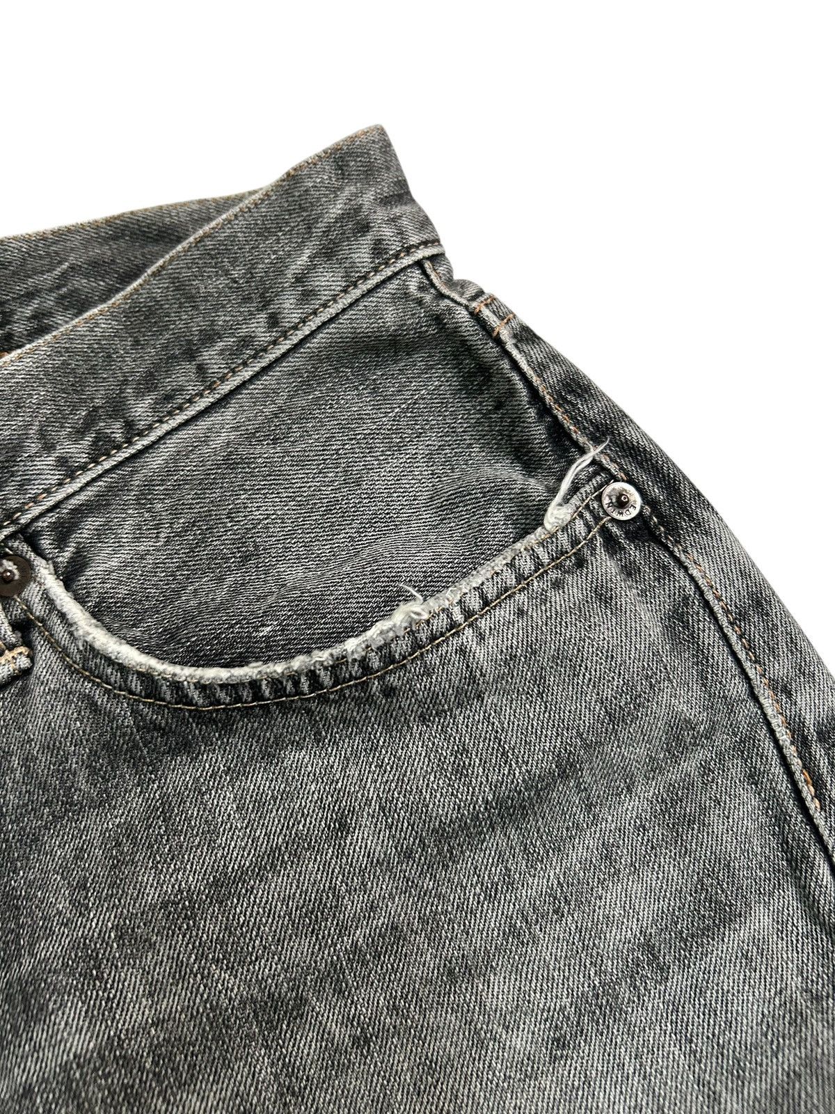 Japanese Brand × Kapital × Vintage Edwin Selvedge Vintage Distressed Denim Jeans Size US 35 - 5 Thumbnail