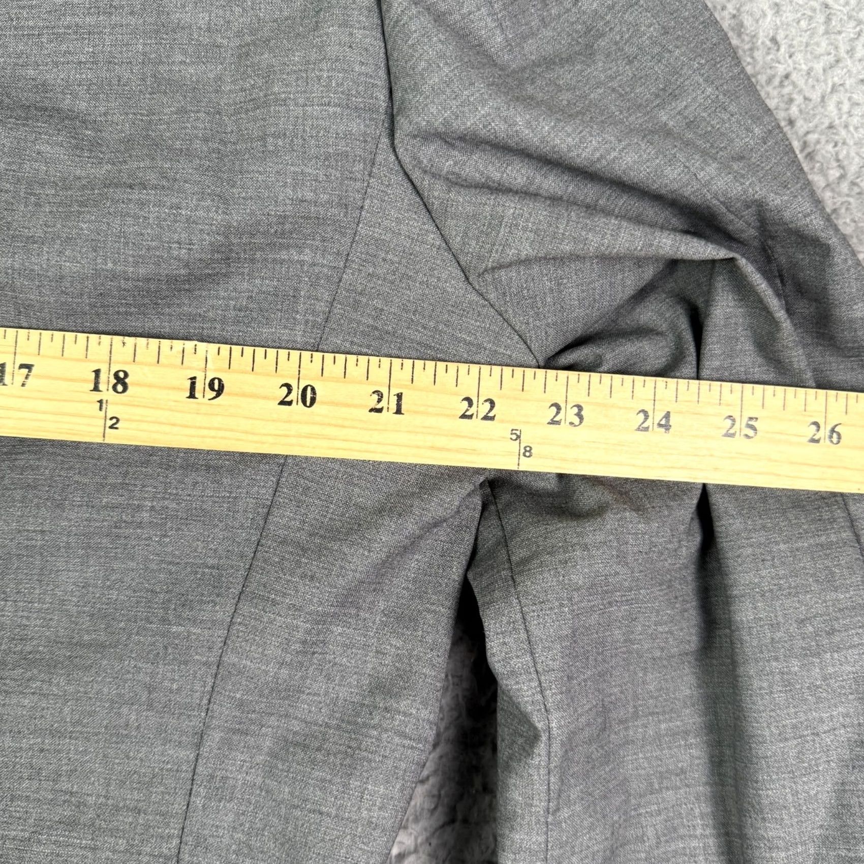 Todd Snyder Todd Snyder Trop Wool Suit Jacket Mens 44R Charcoal Gray Sutton Fit Italy NEW Size 44R - 7 Thumbnail