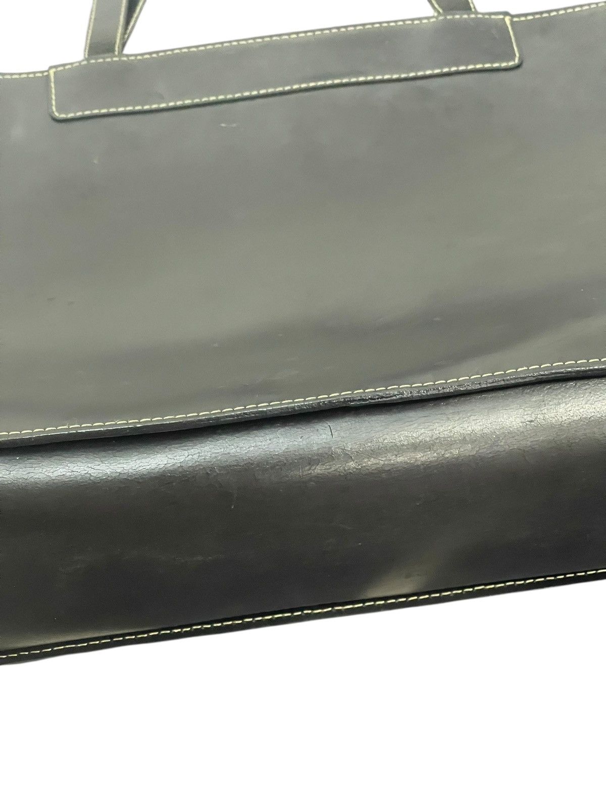 Genuine Leather Full Leather Vtg Lamarthe Shoulder Bag 2🟩1 Size ONE SIZE - 14 Thumbnail