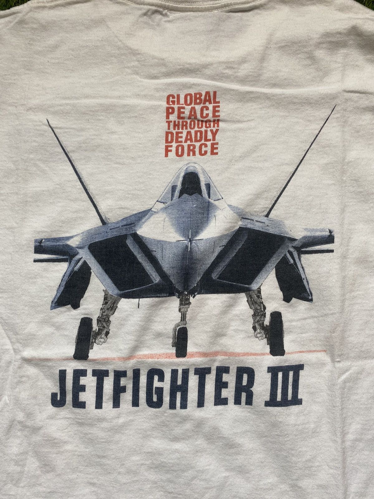 Vintage 1996 Jet Fighter III Video Game Promotional T-Shirt XL Size US XL / EU 56 / 4 - 2 Thumbnail