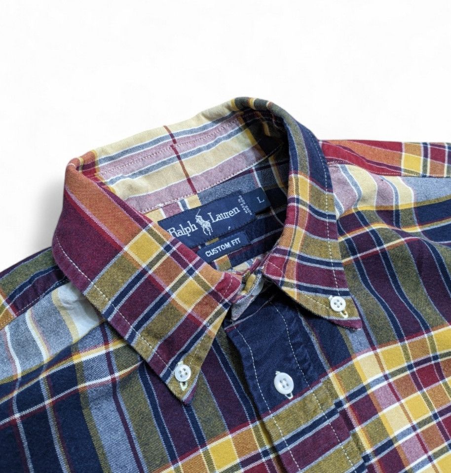 Ralph Lauren RALPH LAUREN Big Pony Flannel Plaid Button Down Shirt Size US L / EU 52-54 / 3 - 3 Thumbnail