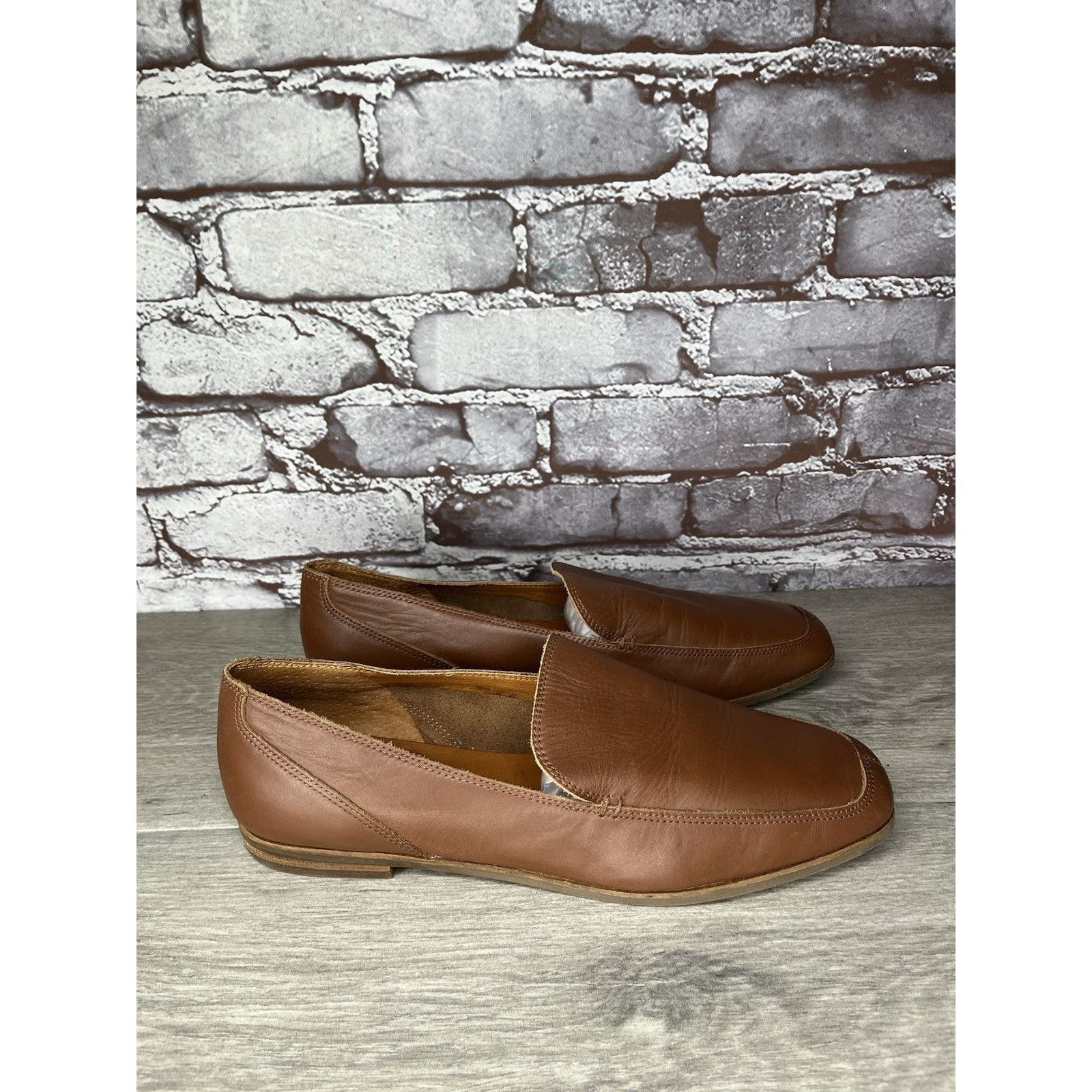 Lucky Brand Lucky Brand Canyen Loafer Brown Leather Slip On Almond Toe S Size US 10 / IT 40 - 4 Thumbnail