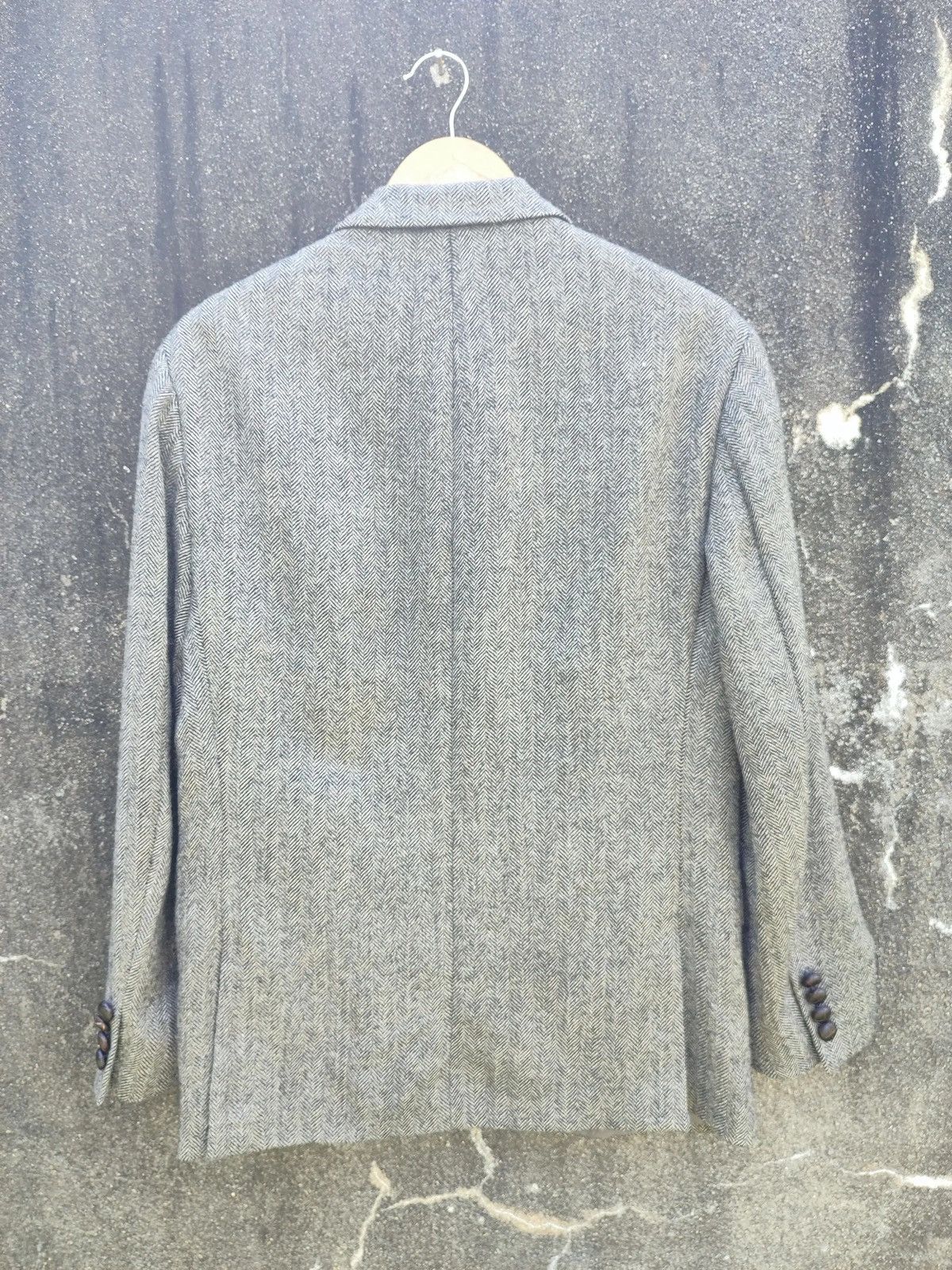 Lauren Ralph Lauren × Ralph Lauren Lauren Ralph Lauren Slim Fit Wool Blazer Classic Herringbone Size 40S - 7 Thumbnail
