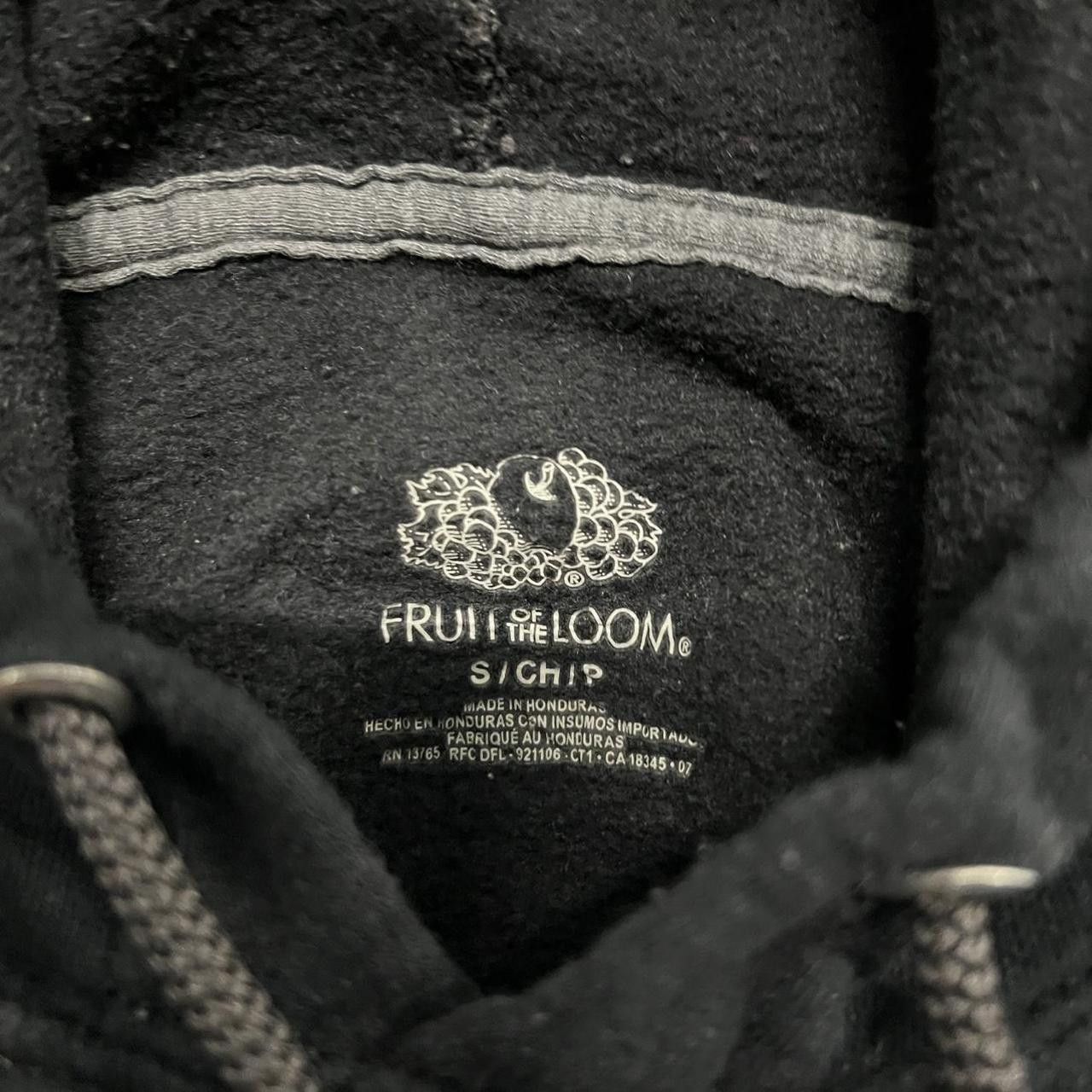 Japanese Brand × Vintage Vintage Y2K/2000s Blank Black Essential Hoodie! Size US S / EU 44-46 / 1 - 3 Thumbnail