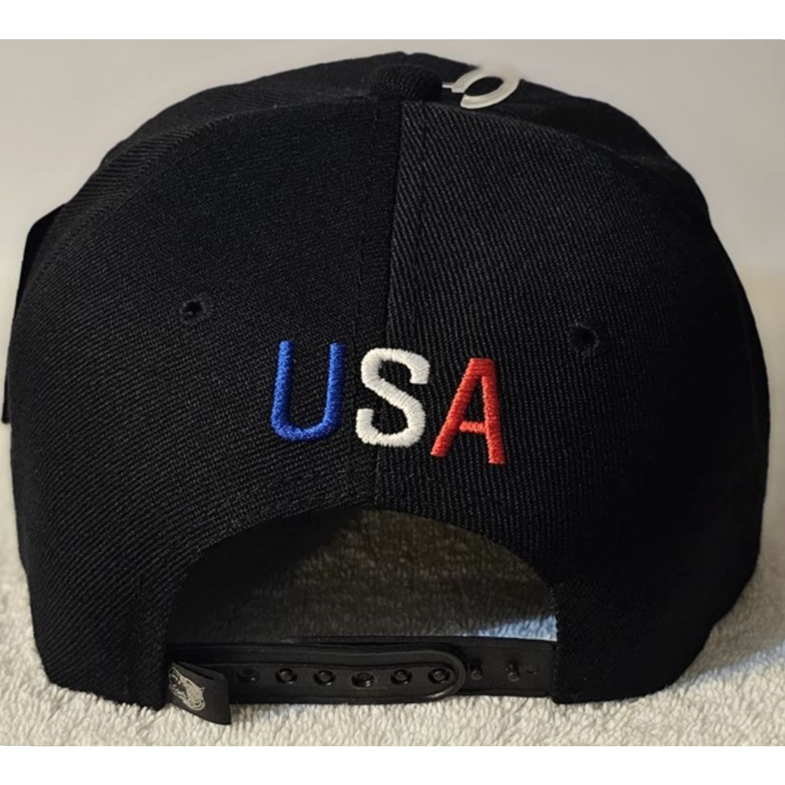 Vintage VINTAGE USA AMERICAN FLAG EAGLE PATRIOTIC BIRD SNAPBACK BASEBALL CAP BLACK Mens Size ONE SIZE - 2 Thumbnail
