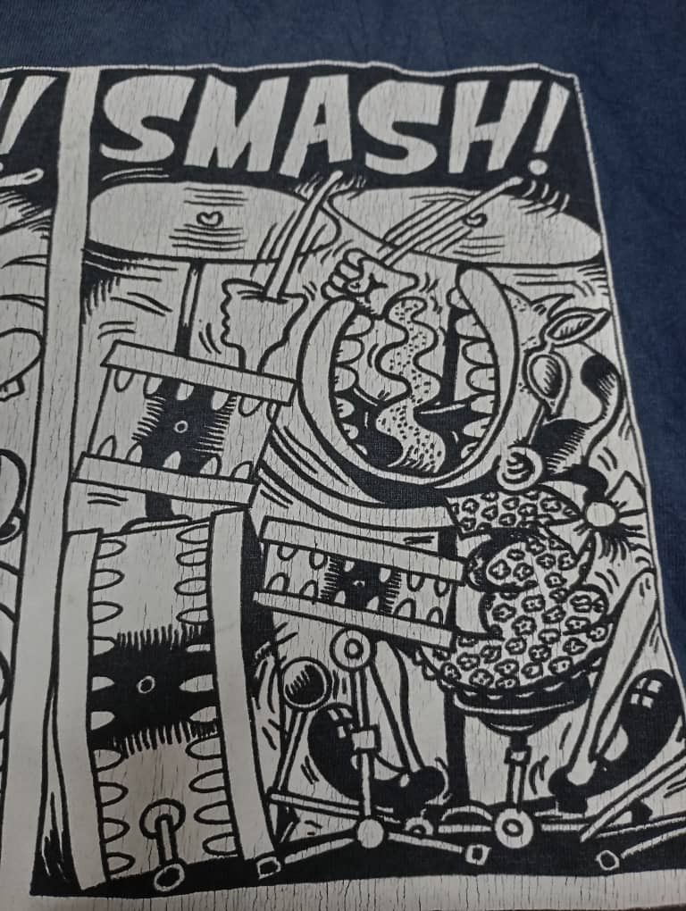 Band Tees × Stussy × Vintage Vintage faded Stussy x Peter Bagge Size US L / EU 52-54 / 3 - 8 Thumbnail