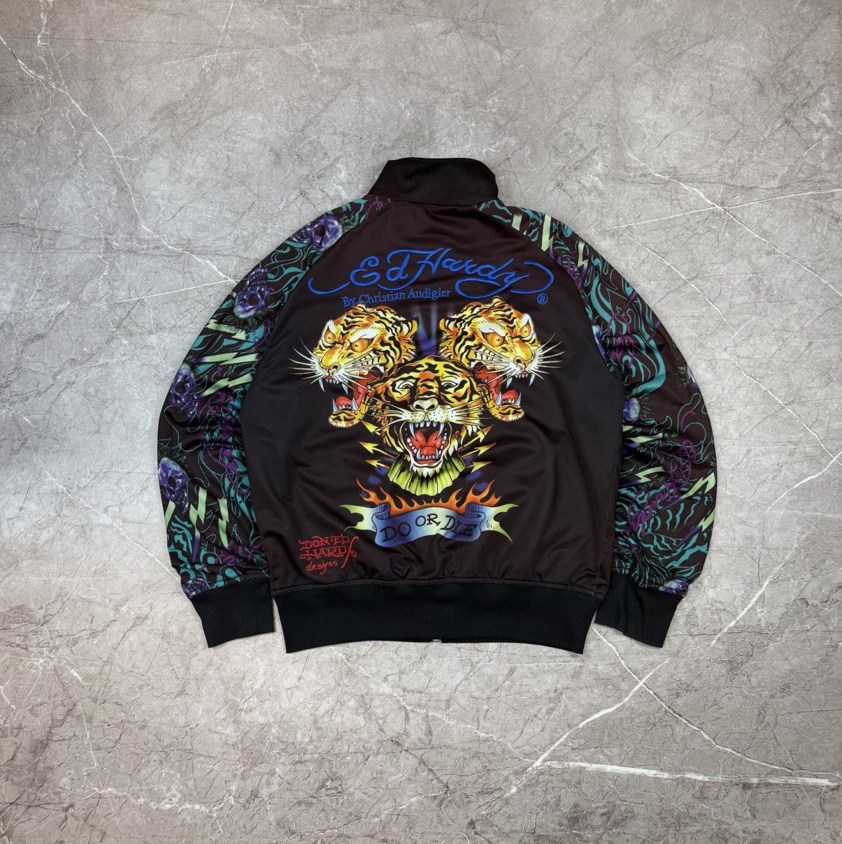 Vintage Ed Hardy Track Jacket
