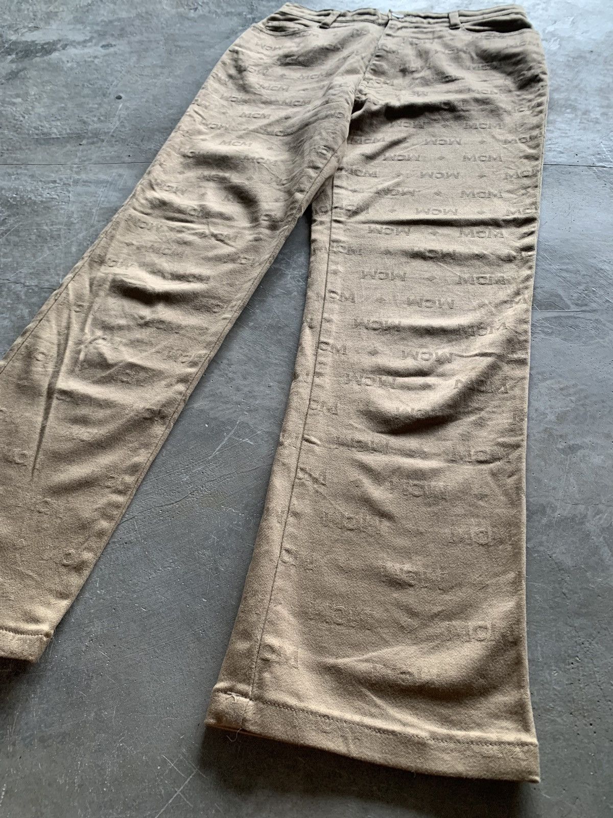 MCM vintage MCM monogram pant luxury style Size US 26 / EU 42 - 10 Thumbnail