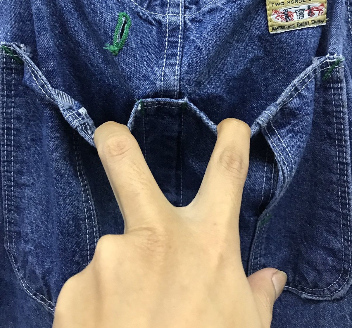 Levi's × Vintage Vintage Levi’s San Francisco Two House Brand Overalls Size US 36 / EU 52 - 7 Thumbnail