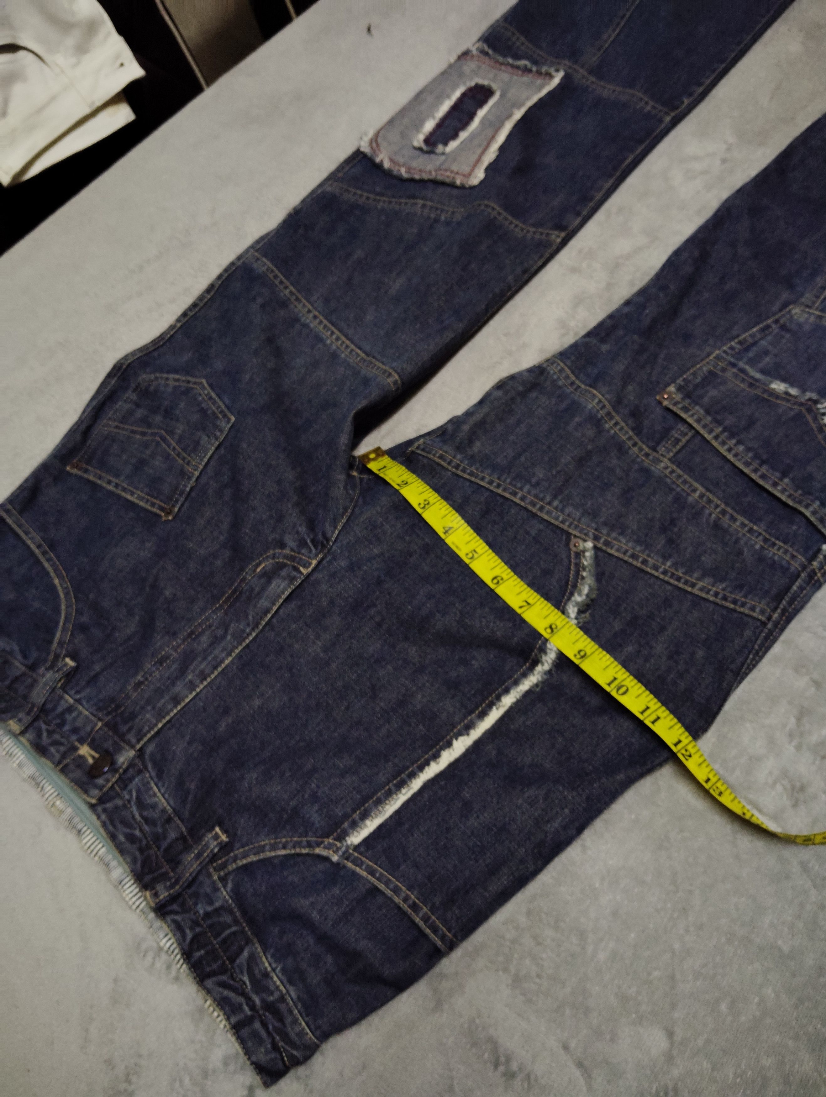 Designer × Japanese Brand VINTAGE DRUG STORES DENIM PANT Size US 32 / EU 48 - 11 Thumbnail