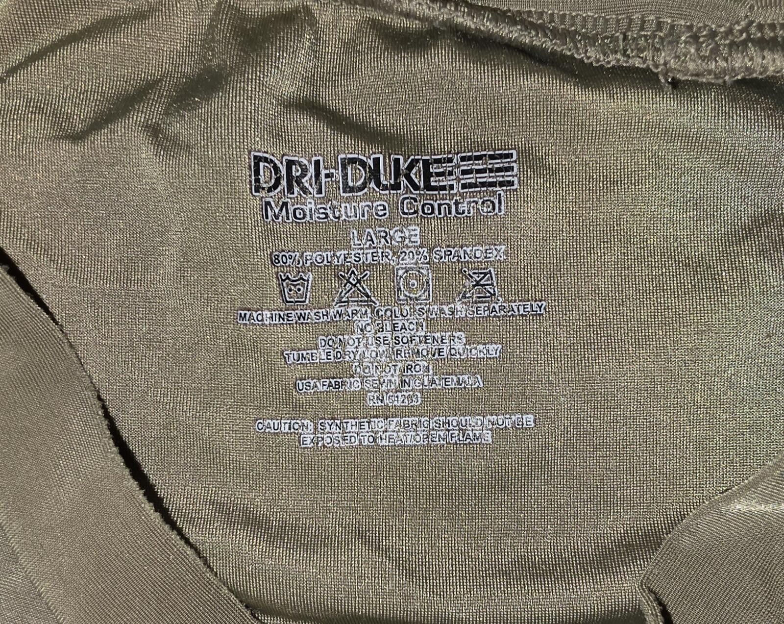 Other Dri-Duke Moisture Control Large Athletic Shirt Size US L / EU 52-54 / 3 - 3 Thumbnail
