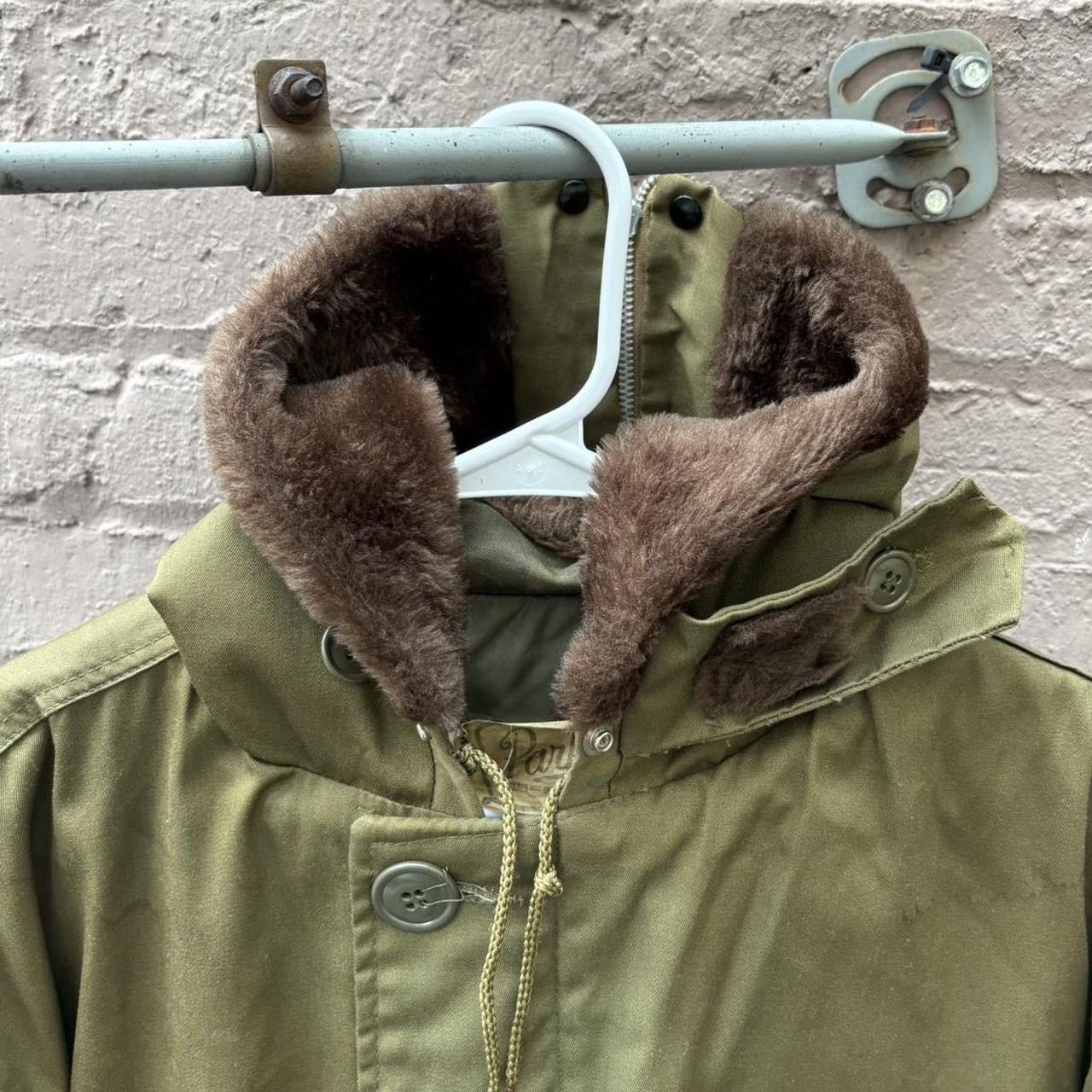 Vintage Vintage 40s WWII Parka B-9 Flight US Military Parka Jacket Size US XL / EU 56 / 4 - 3 Thumbnail
