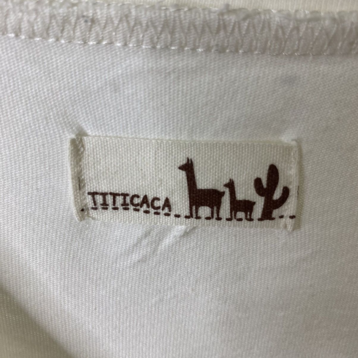 Japanese Brand Titicaca Metepec White T Shirt Size US XL / EU 56 / 4 - 3 Thumbnail