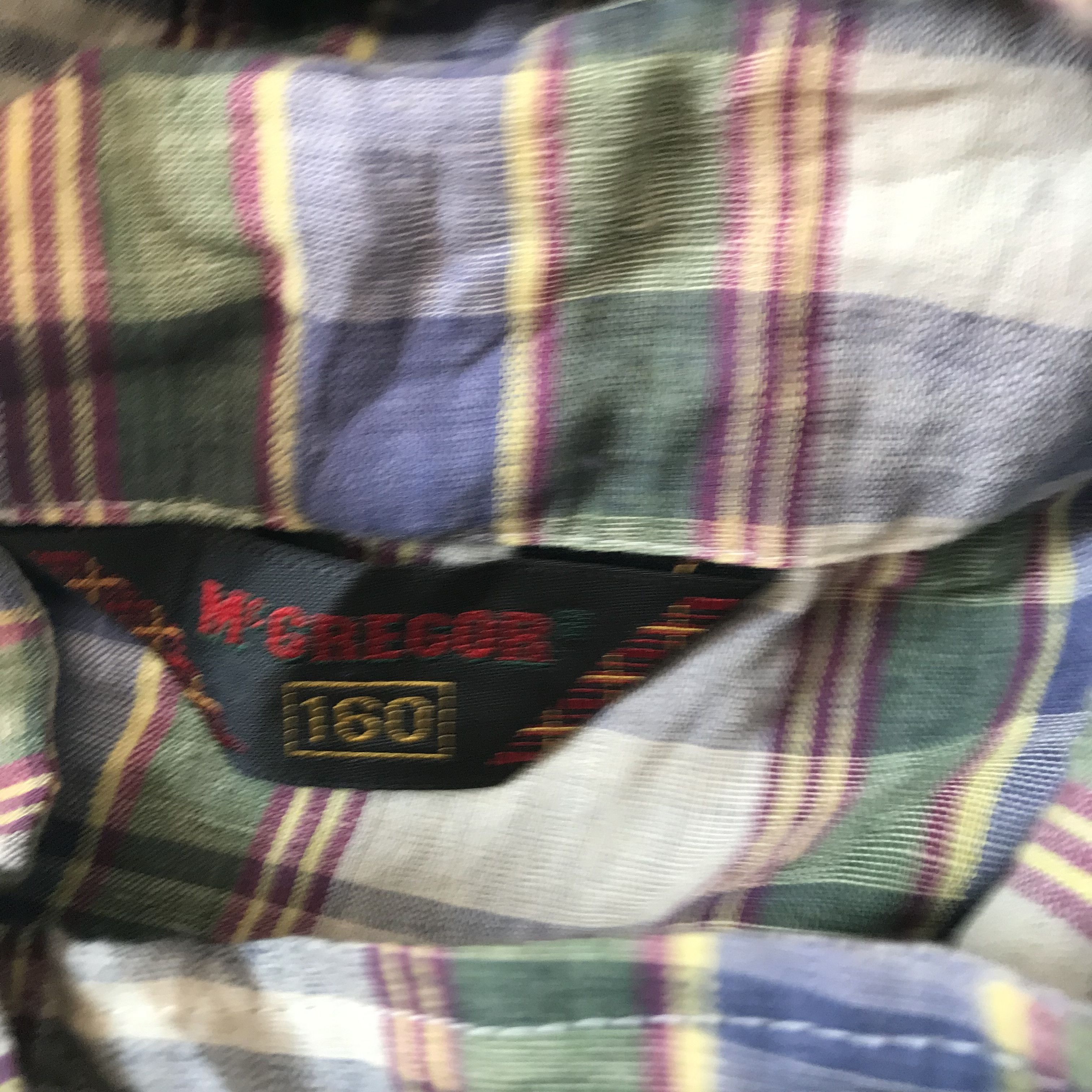 McGregor Vintage Mc Gregor Madrass ivy League Tartan hoodie Jacket Size US M / EU 48-50 / 2 - 6 Thumbnail