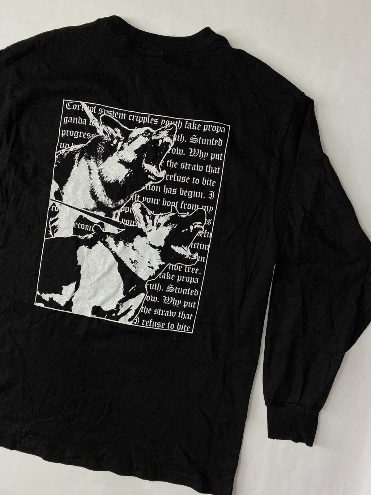 Band Tees × Vintage JESUS PIECE LONG SLEEVE TEE. Size US M / EU 48-50 / 2 - 8 Thumbnail