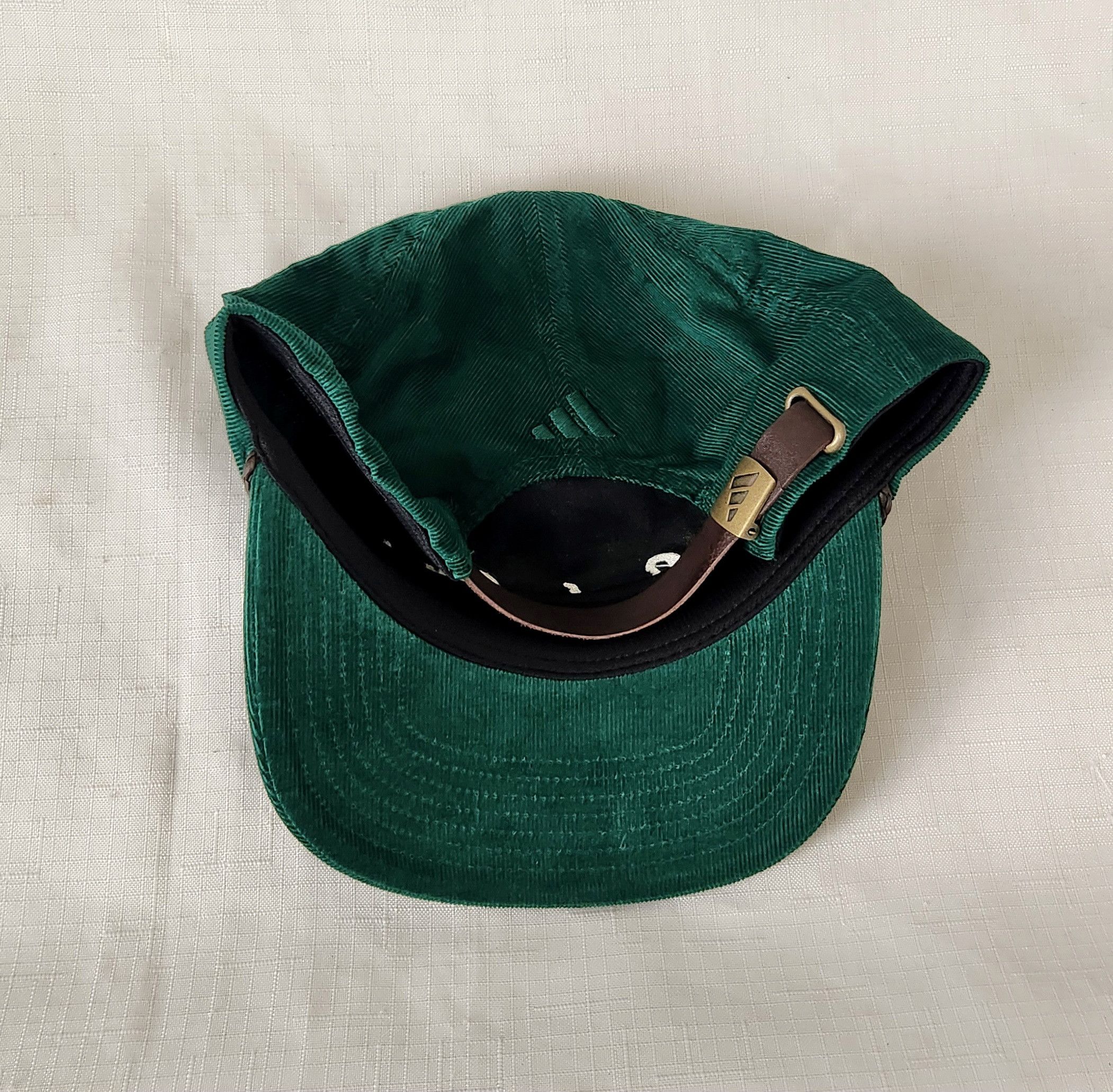Adidas Adidas Sunday Pins Green Golf Leather adjustable Corduroy Size ONE SIZE - 3 Thumbnail