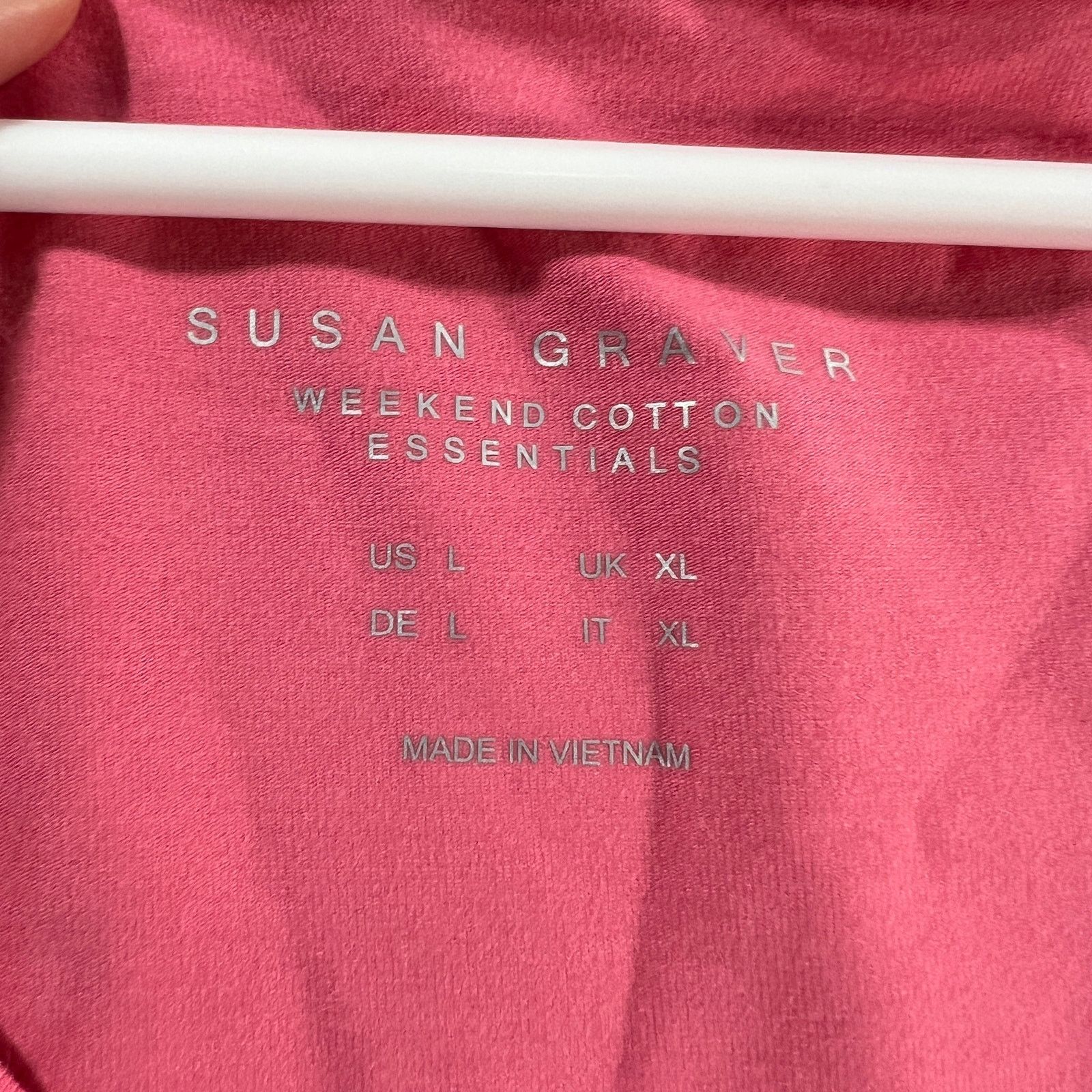 Other Susan Graver Regular Weekend Essentials Comfy Cotton Size L / US 10 / IT 46 - 3 Thumbnail