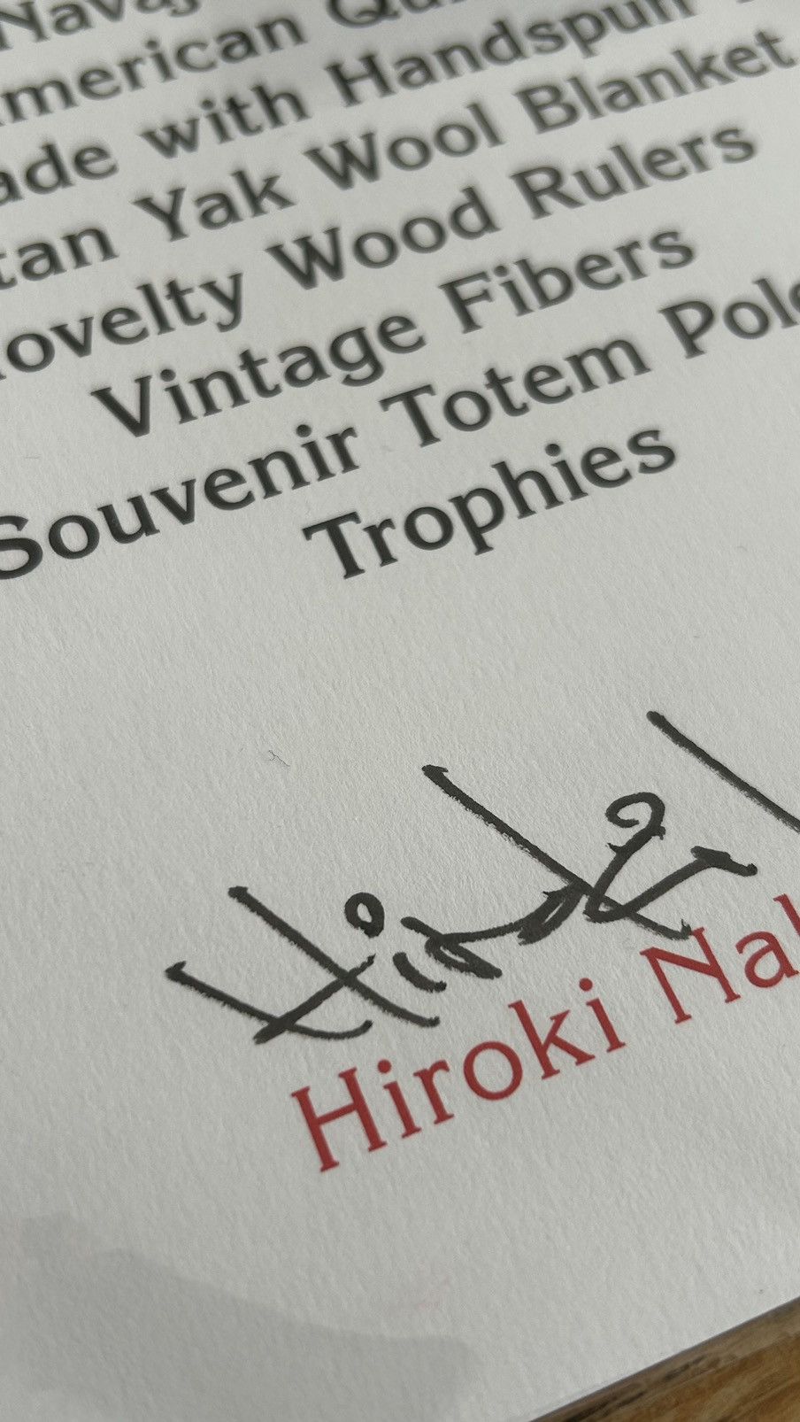 image of Visvim Signed By Hiroki Nakamura 'my Archive Booklet' Subsequence in White, Men's