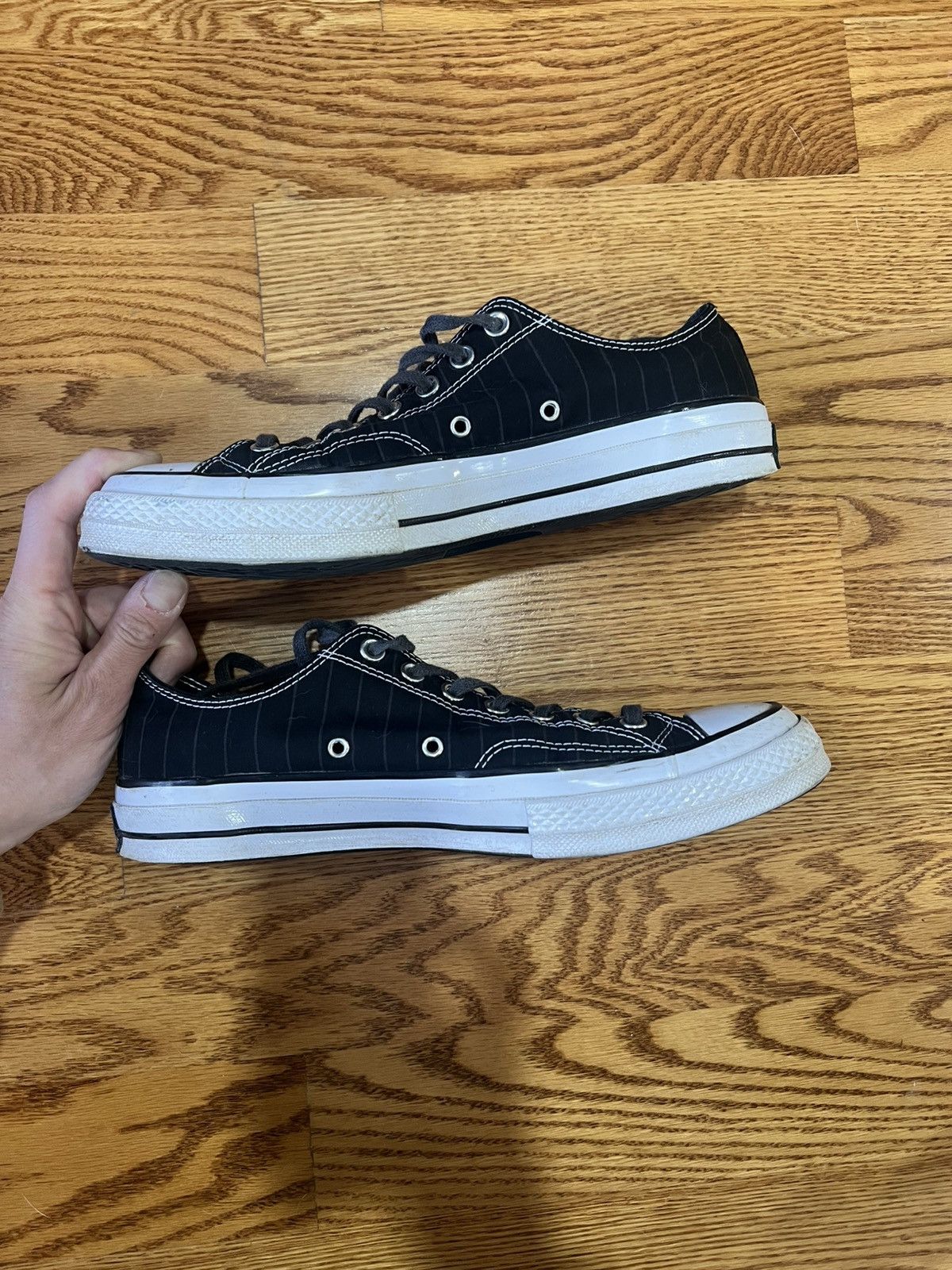 Converse × Fragment Design Fragment X Converse Chuck 70 Tuxedo Black Size US 9.5 / EU 42-43 - 3 Thumbnail