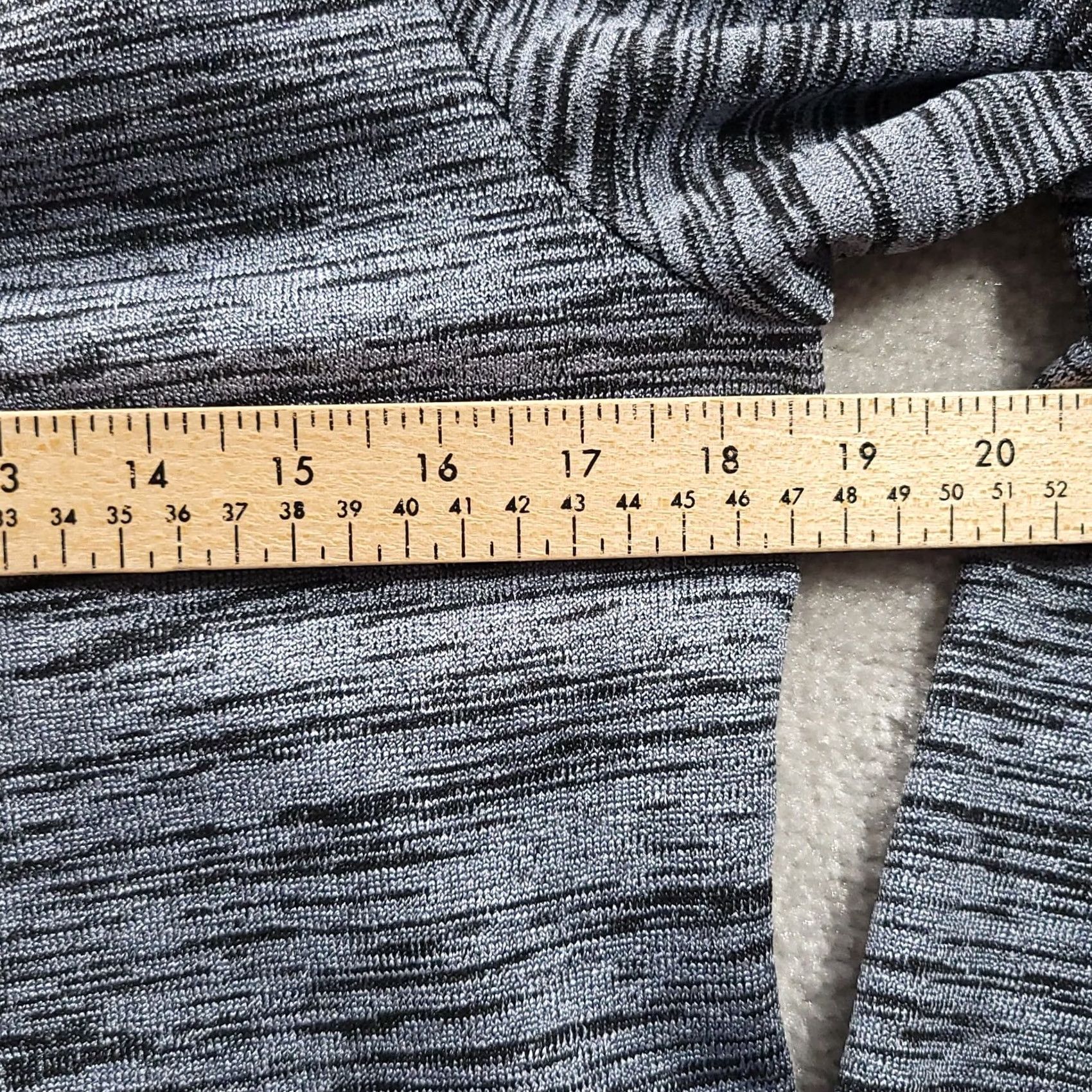 Vintage VINTAGE Notations Cardigan Womens PM Black Gray Marled One Button Petite USA Made Size M / US 6-8 / IT 42-44 - 4 Thumbnail