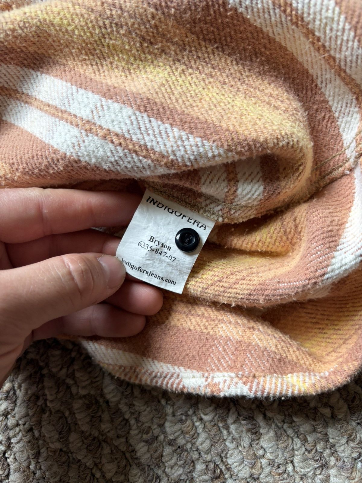 Indigofera Bryson Flannel Brushed Size US L / EU 52-54 / 3 - 5 Thumbnail
