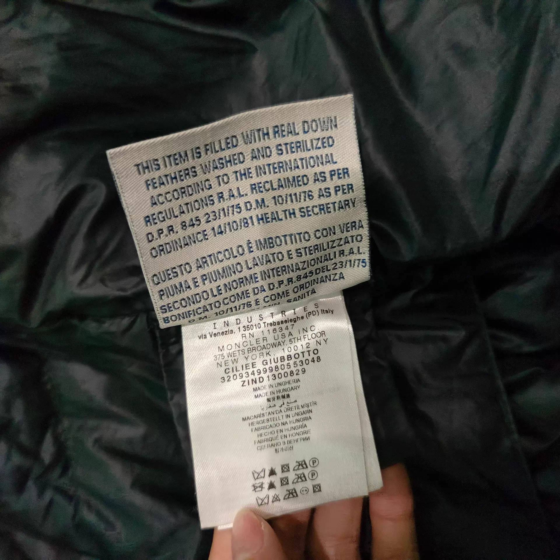 Moncler Moncler 99 New Down Coat 0 (Fits 1) Size XS / US 0-2 / IT 36-38 - 3 Thumbnail