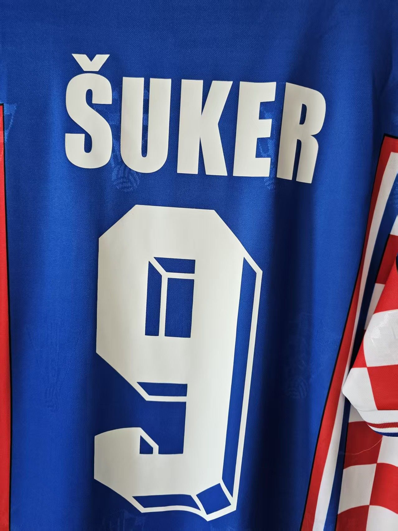 Other 1998 Croatia #9 Davor Šuker Jersey Size US S / EU 44-46 / 1 - 5 Thumbnail