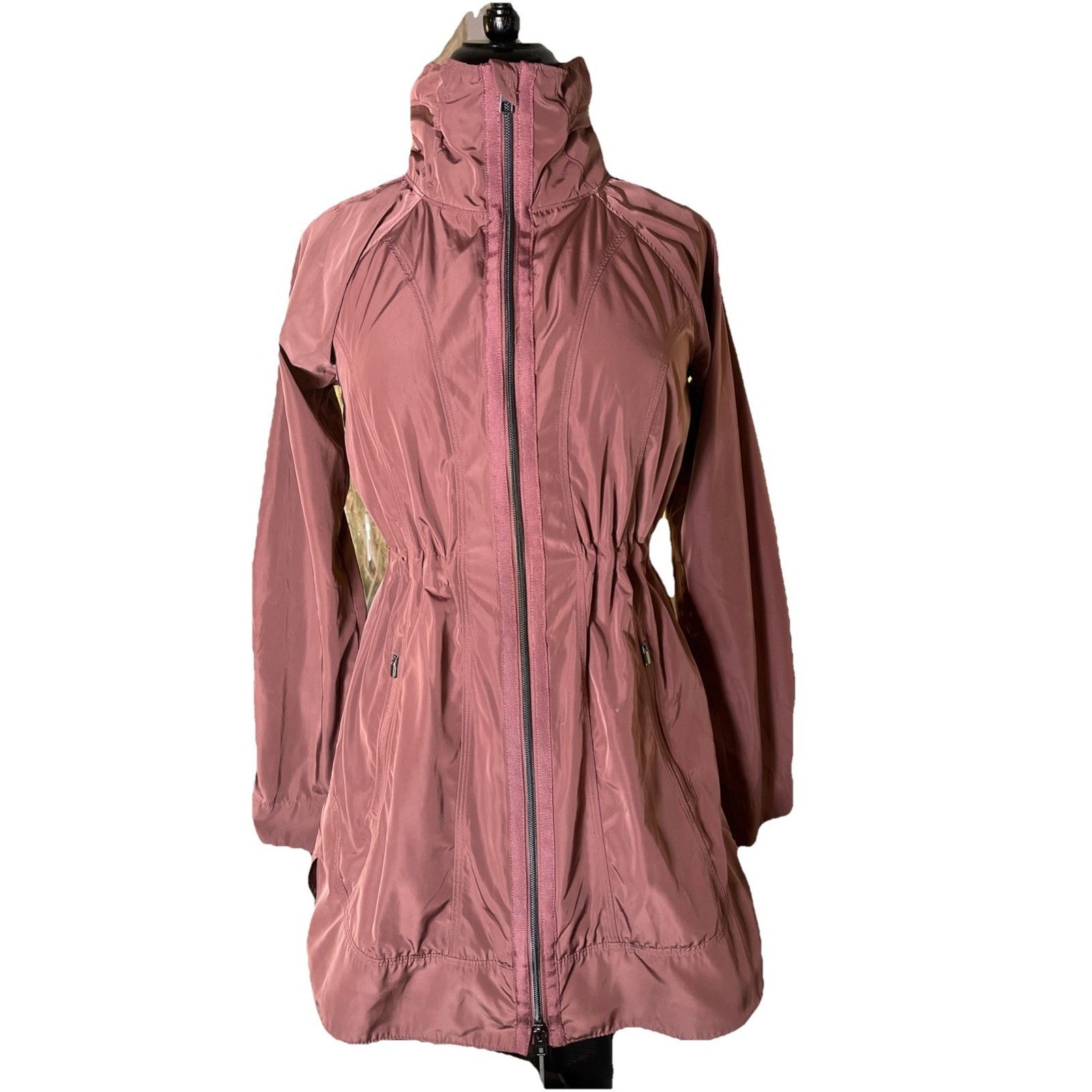 Athleta Athleta Drip Drop Jacket XXS Hearth Rose Rain Resistant Size XXS / US 00 / IT 34 - 1 Thumbnail
