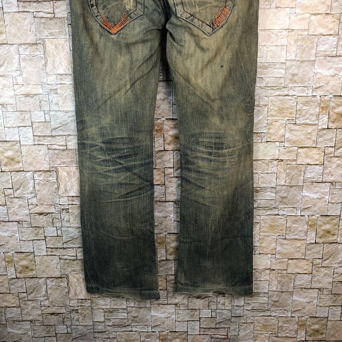Request Jeans Request Black faded ripped Distressed Denim Pants #A1039 Size US 31 - 16 Thumbnail