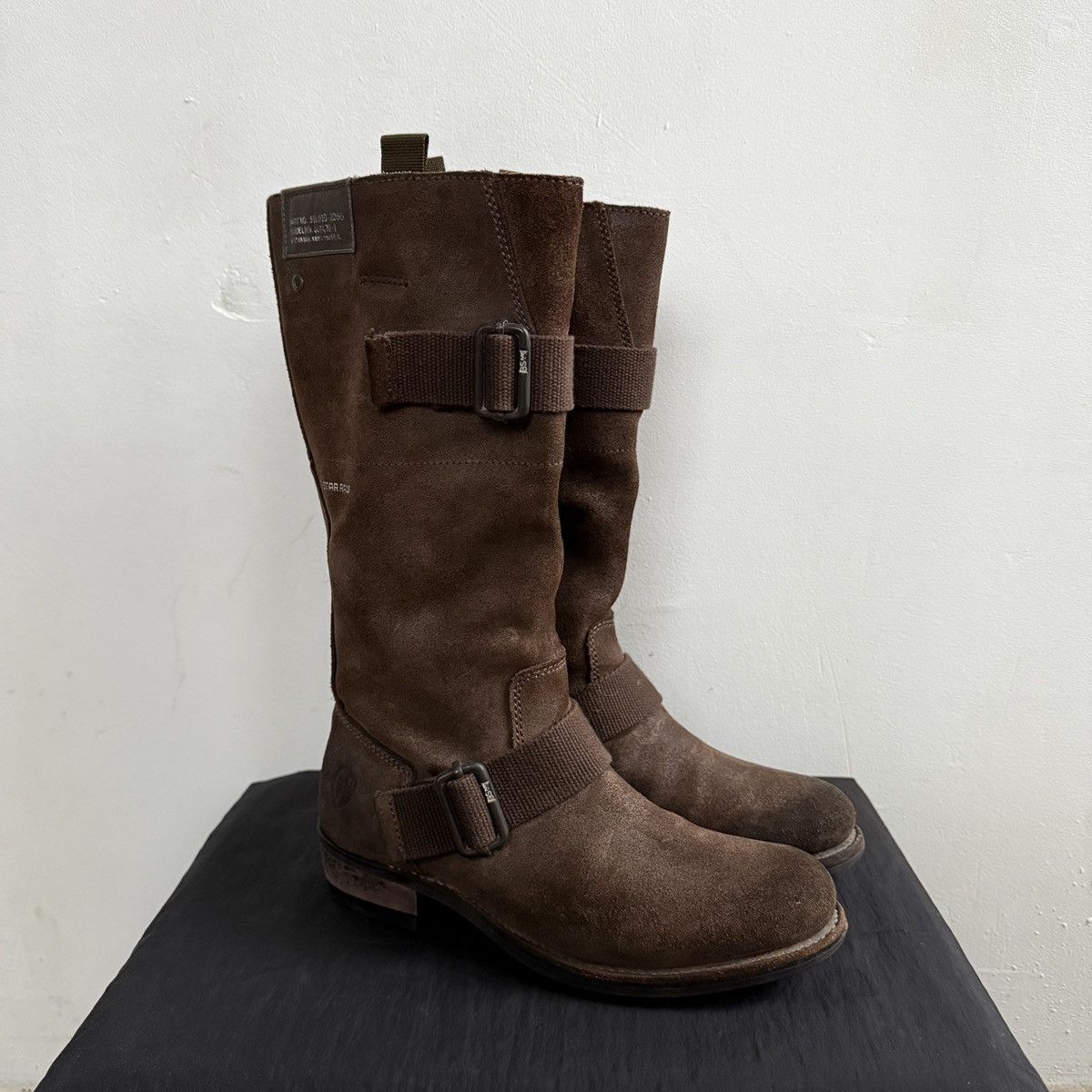 G-Star G-Star Military Army Combat Boots Suede Brown Size US 7.5 / IT 37.5 - 2 Thumbnail