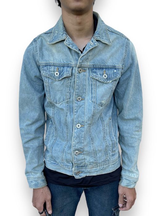 Zara trucker outlet jacket