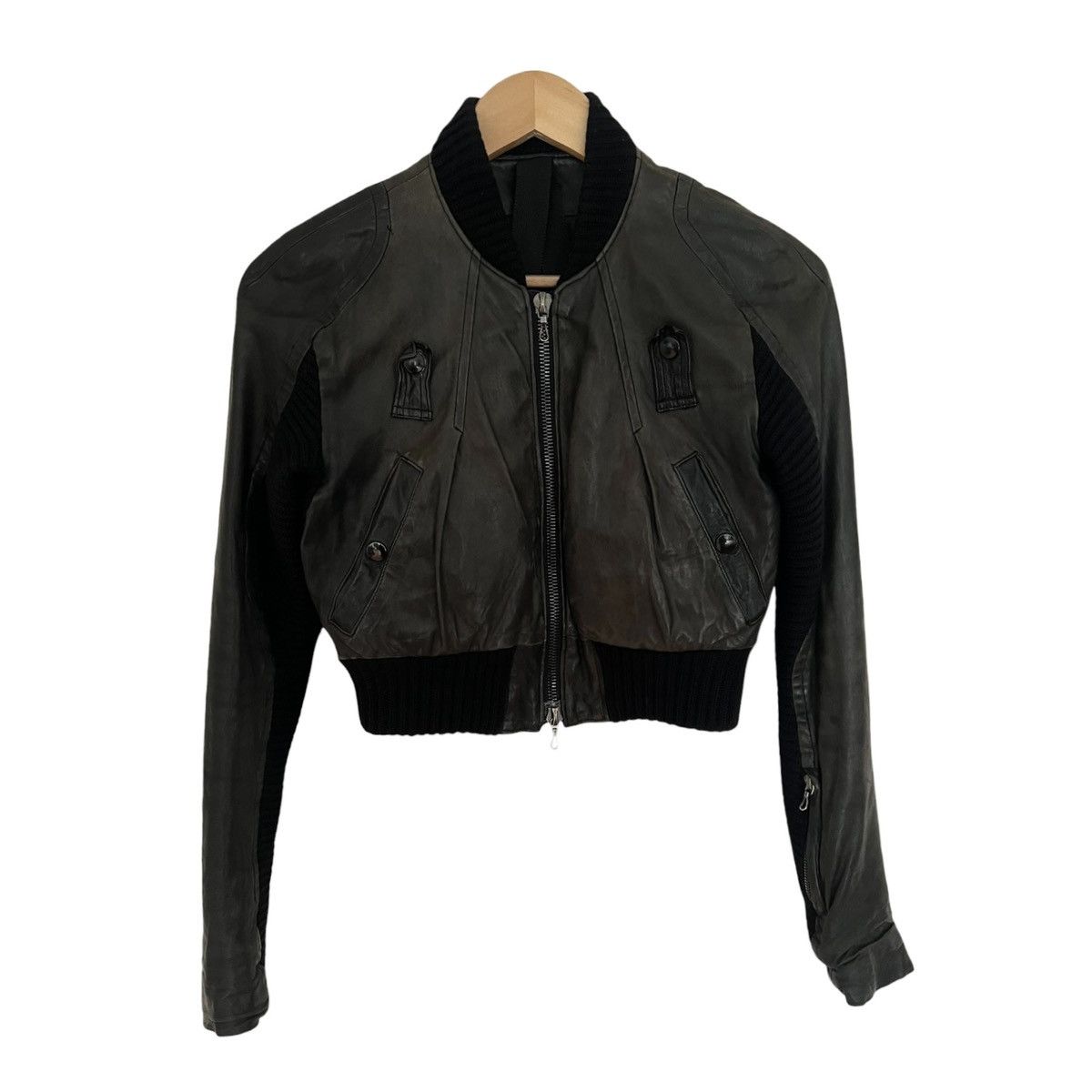 S/STERE Sistere leather bomber jacket Size US S / EU 44-46 / 1 - 1 Thumbnail