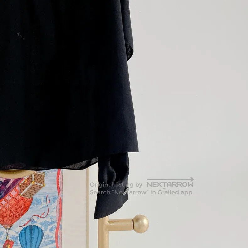 Balenciaga Balenciaga Black Top, Size 36 Size XS / US 0-2 / IT 36-38 - 4 Thumbnail
