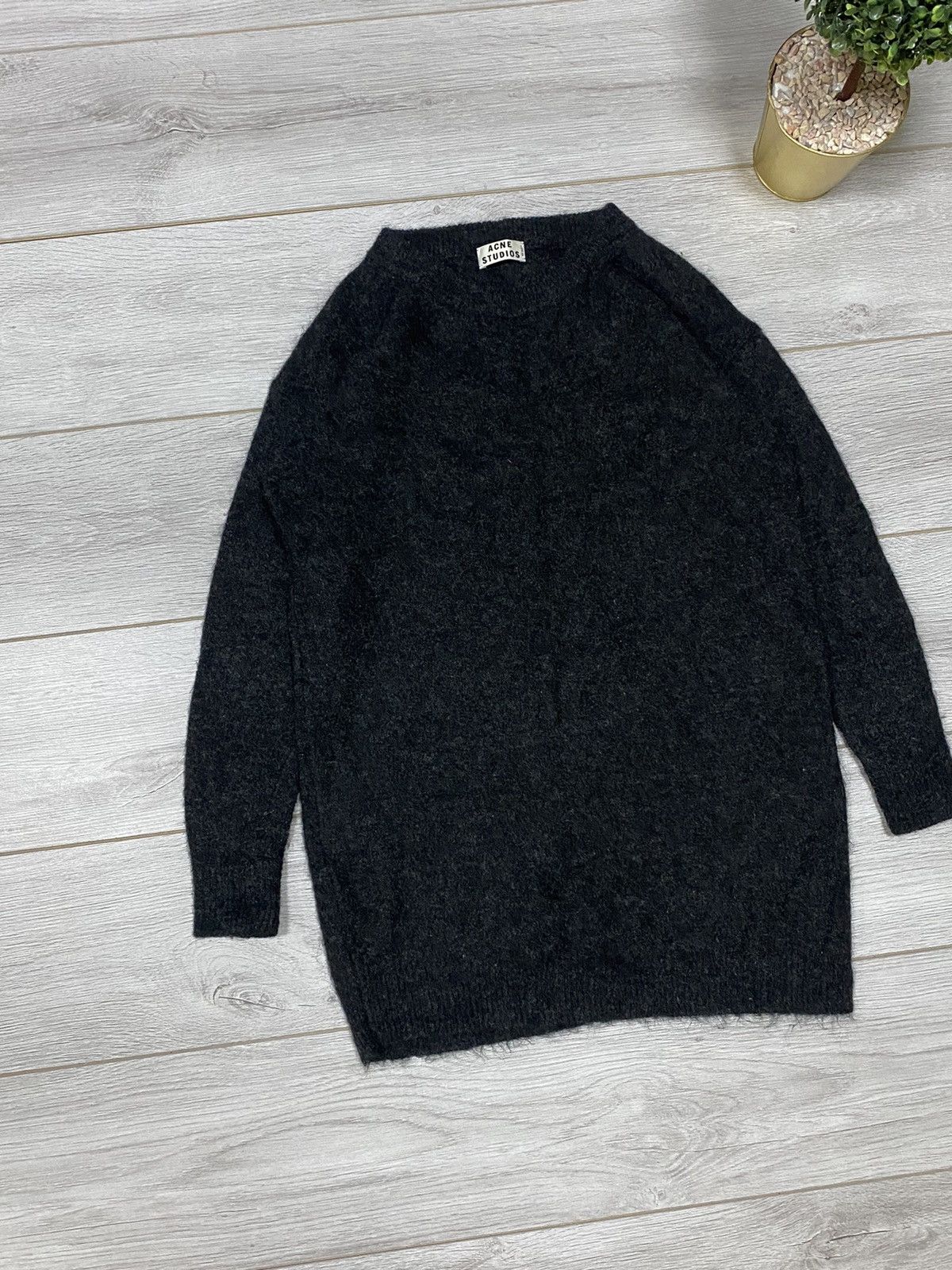 Acne Studios Acne mohair wool sweater dress Size XS / US 0-2 / IT 36-38 - 3 Thumbnail