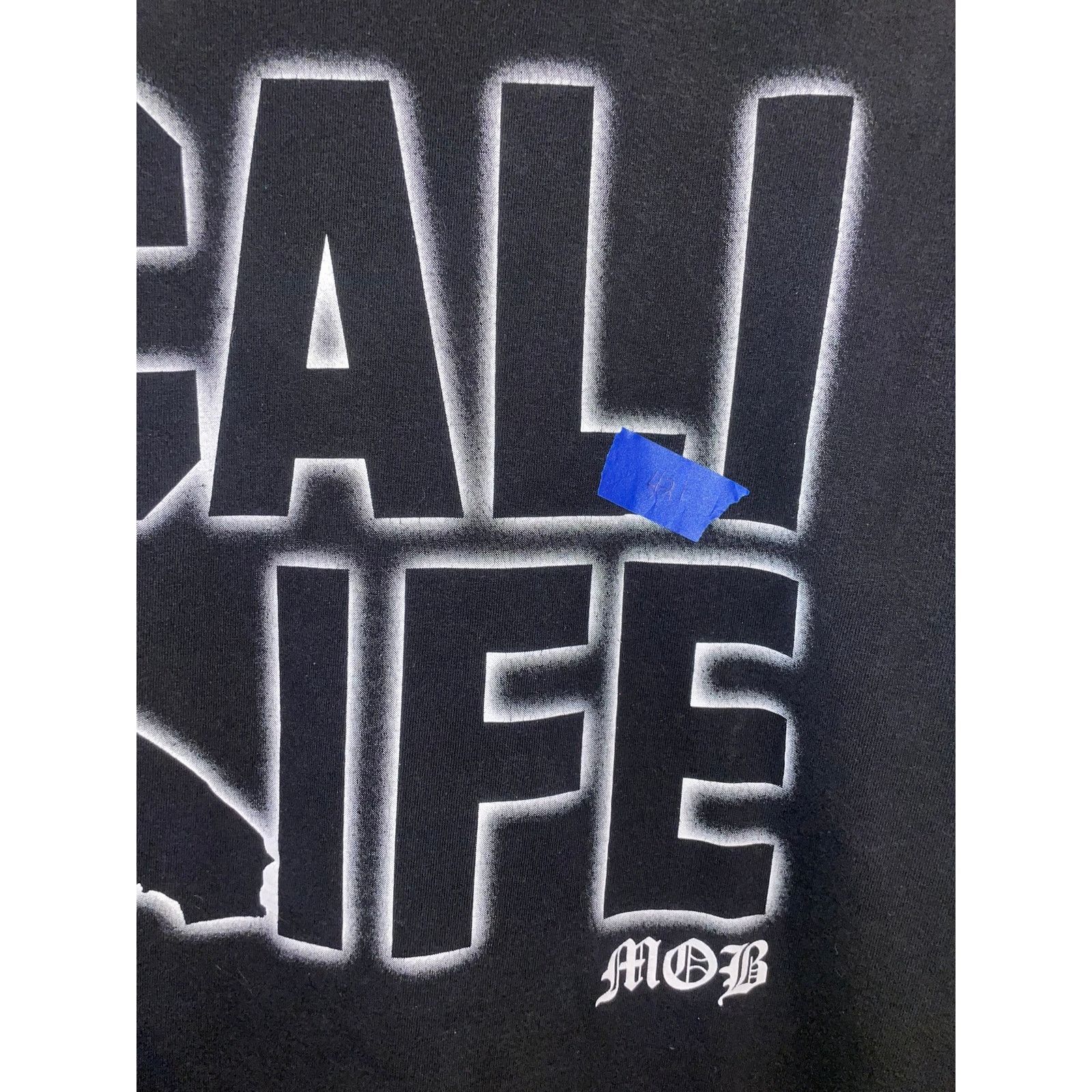I.N.C Mob Inc Shirt Cali Life Black California Graphic 2000s XL Size US XL / EU 56 / 4 - 3 Thumbnail