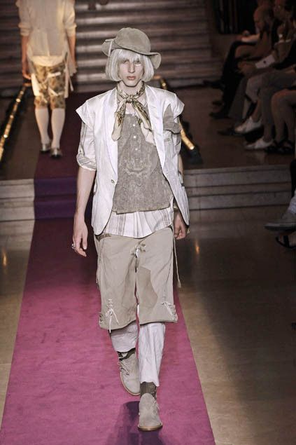 Number (N)ine Rare Runaway SS2009 Silk-Cashmere Vest Made in Japan Size US XL / EU 56 / 4 - 14 Thumbnail