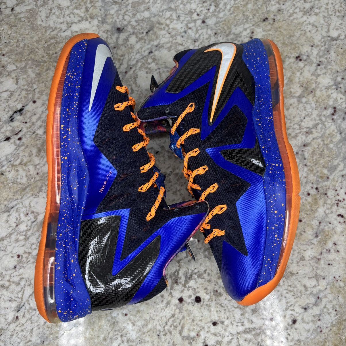 Nike Size 11.5-Nike LeBron X Elite Superhero Gently Worn No Box Size US 11.5 / EU 44-45 - 13 Thumbnail