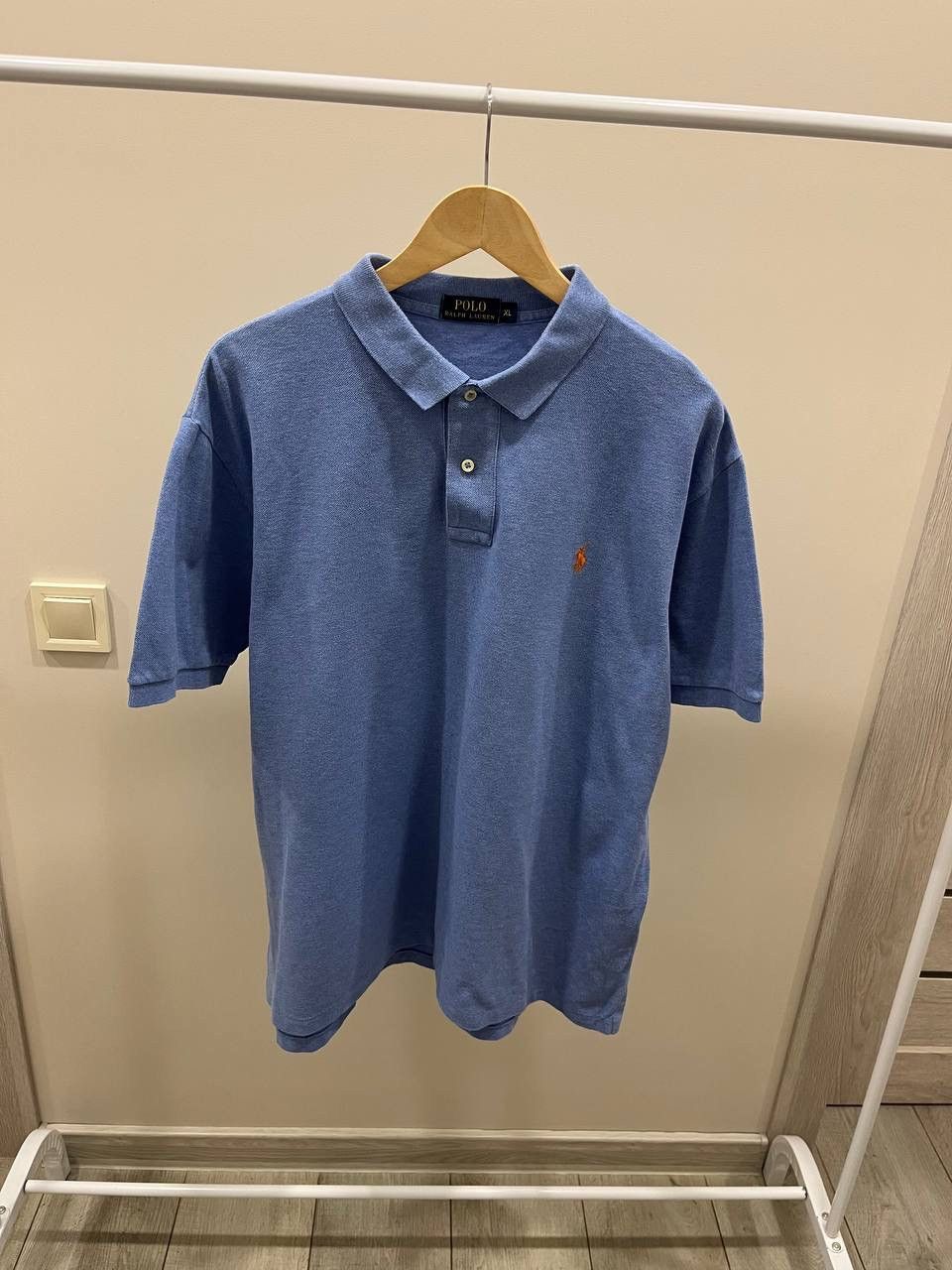 Polo Ralph Lauren Vintage 90s Polo Ralph Lauren Rugby Pocket Earth Tone Blue Size US XL / EU 56 / 4 - 2 Thumbnail