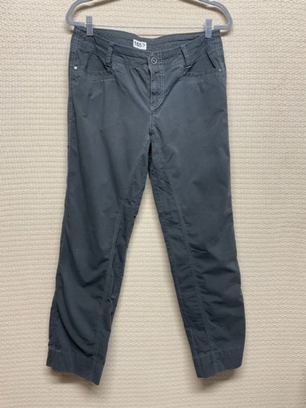 Kuhl Kuhl Vintage Patina Dye Gray Straight Pants Women Size 12Reg Size 34" / US 12 / IT 48 - 1 Thumbnail