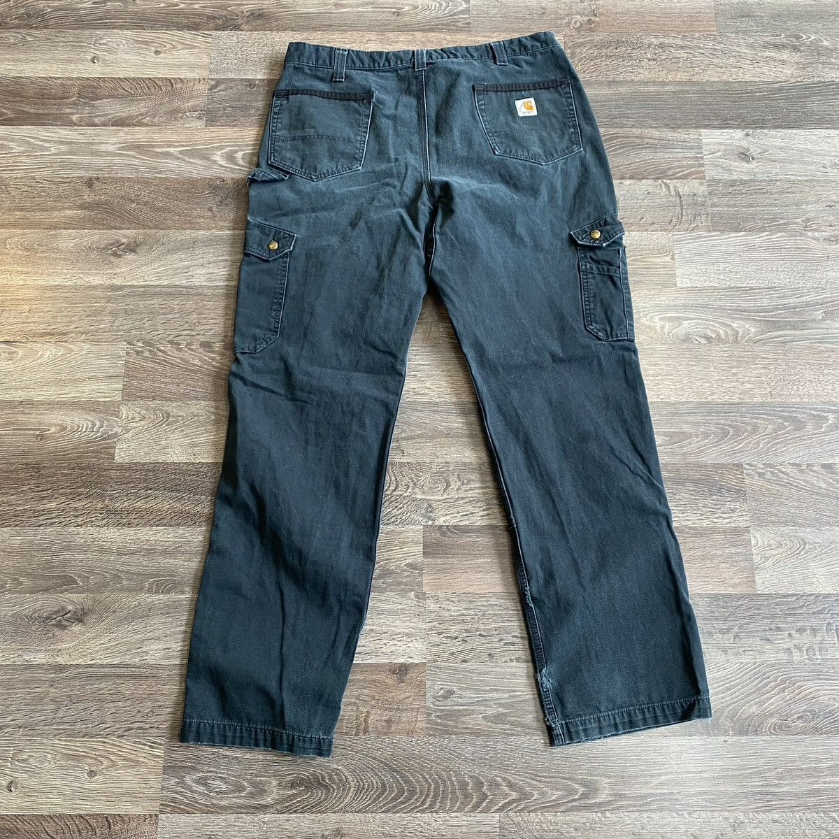 Carhartt × Vintage Carhartt carpenter cargo workwear pants Size US 38 / EU 54 - 4 Thumbnail
