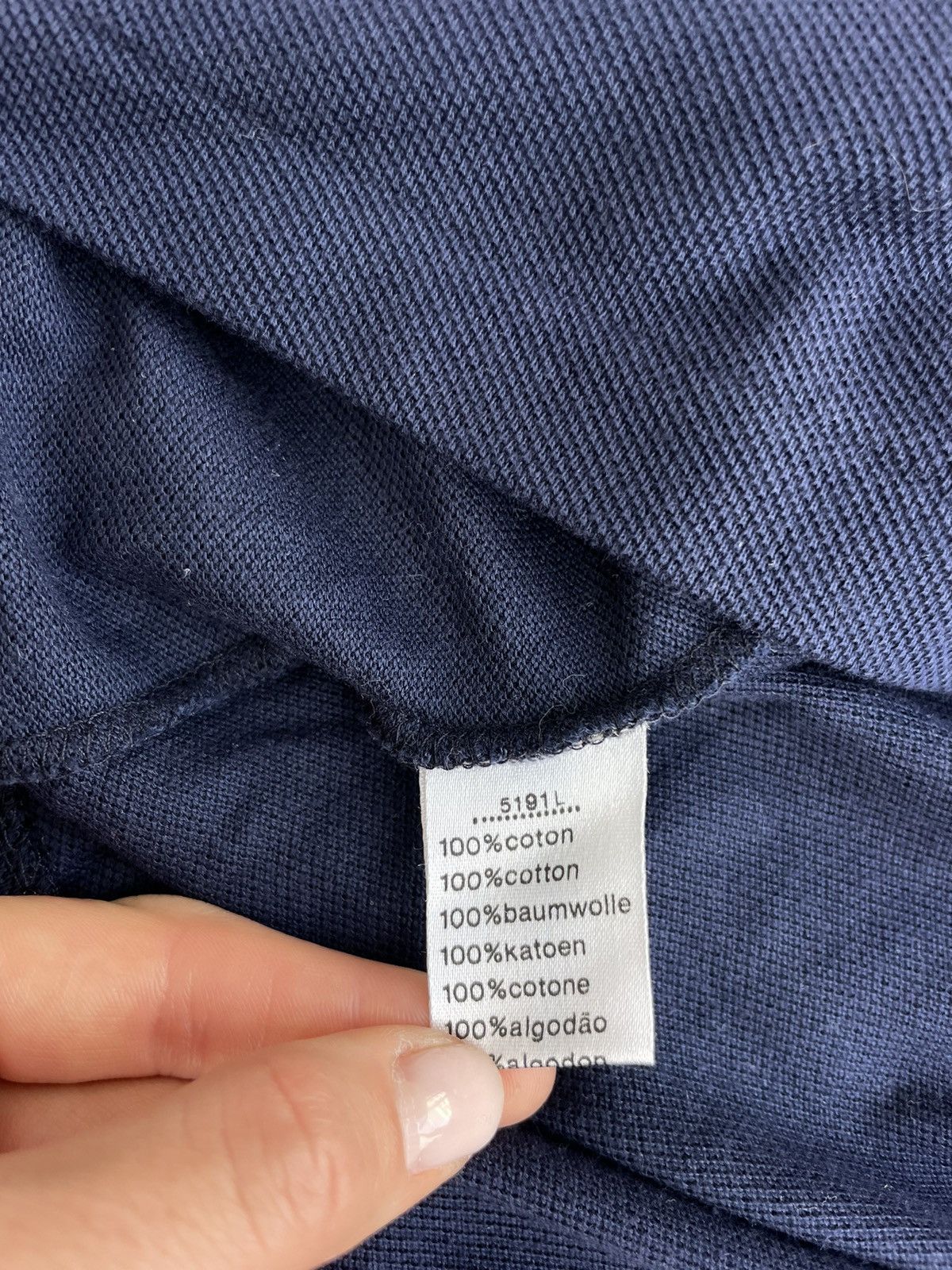 Lacoste × Vintage Vintage Lacoste Long Sleeve Polo Size US XL / EU 56 / 4 - 7 Thumbnail