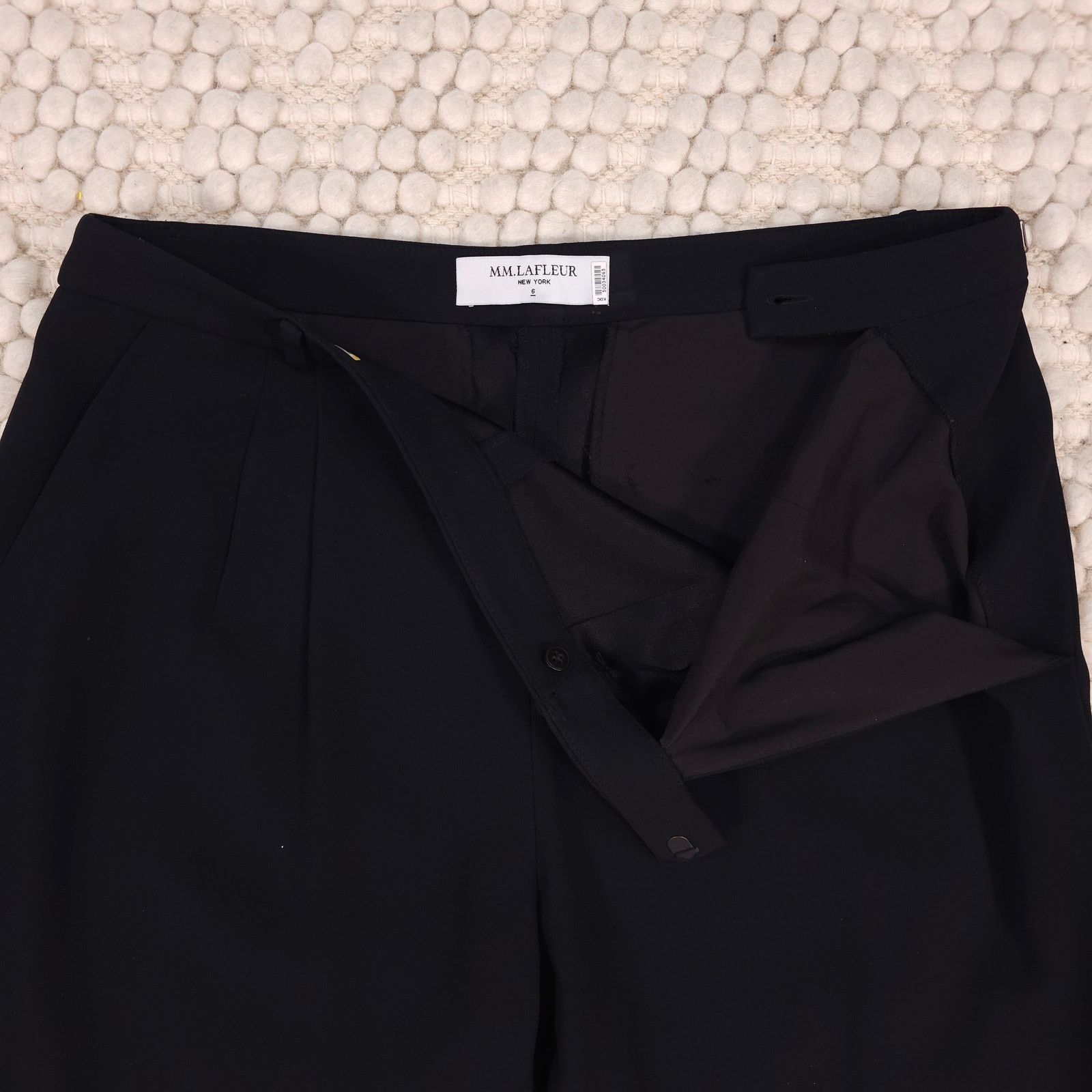 Other MM Lafleur The Nakamura Trouser Black Sz 6 Size 28" / US 6 / IT 42 - 3 Thumbnail