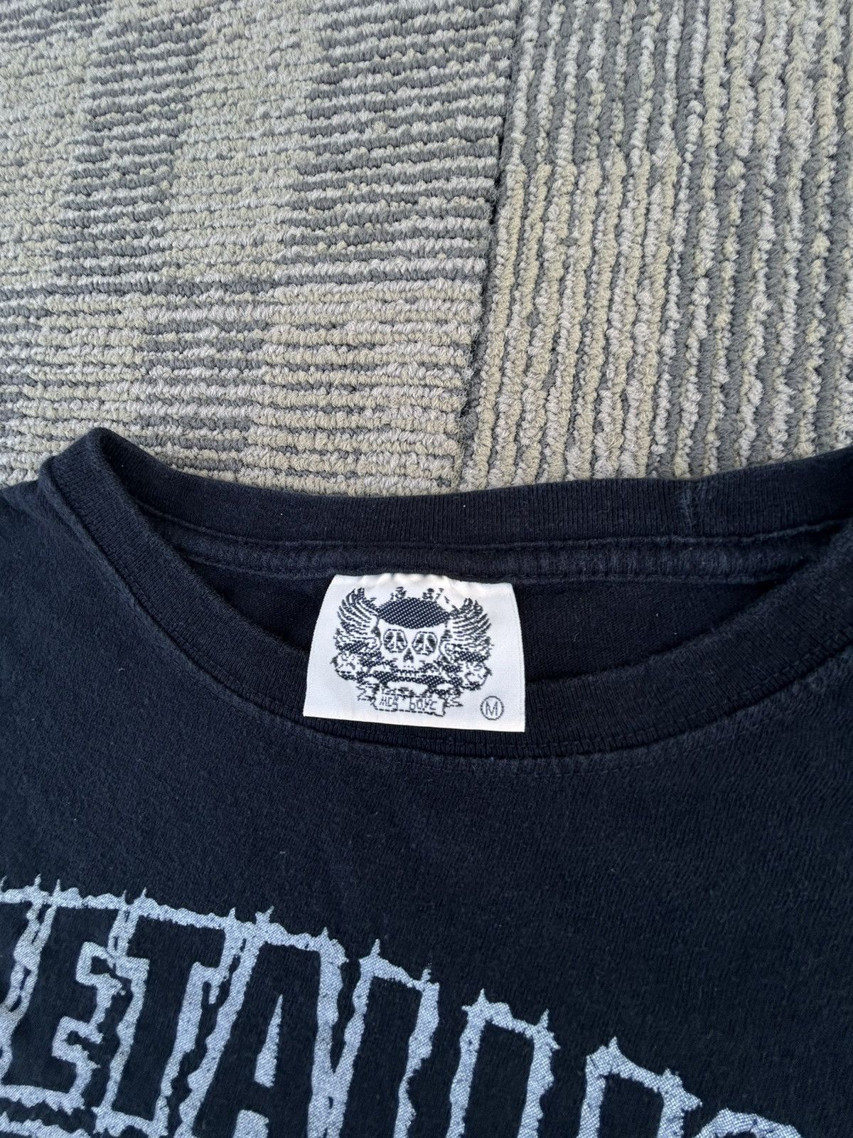 Band Tees Vintage Y2K Metallica Band Skulls Graphic T-shirt Size M / US 6-8 / IT 42-44 - 3 Thumbnail