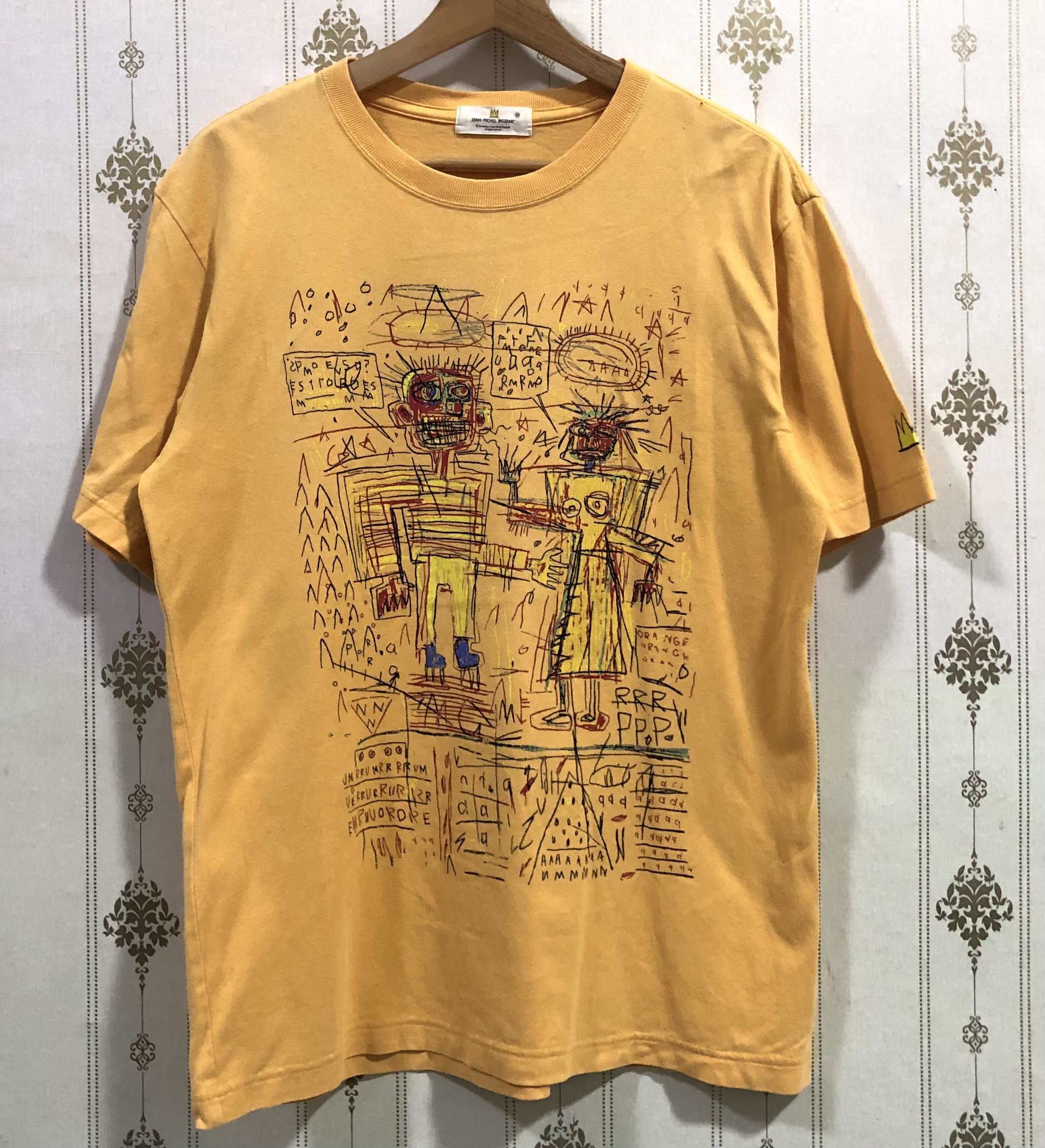 Arts & Science Jean Michel Basquiat Over Print art Tees Size US M / EU 48-50 / 2 - 1 Thumbnail